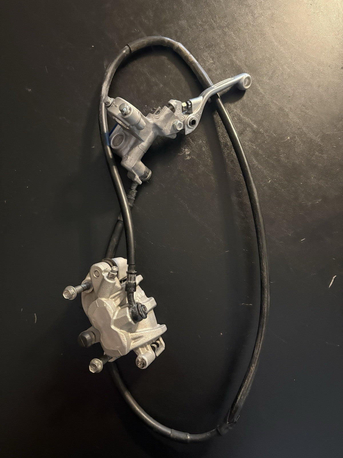 2015 Yamaha YZ250F Front Brake Assembly OEM Caliper Master Cylinder Line