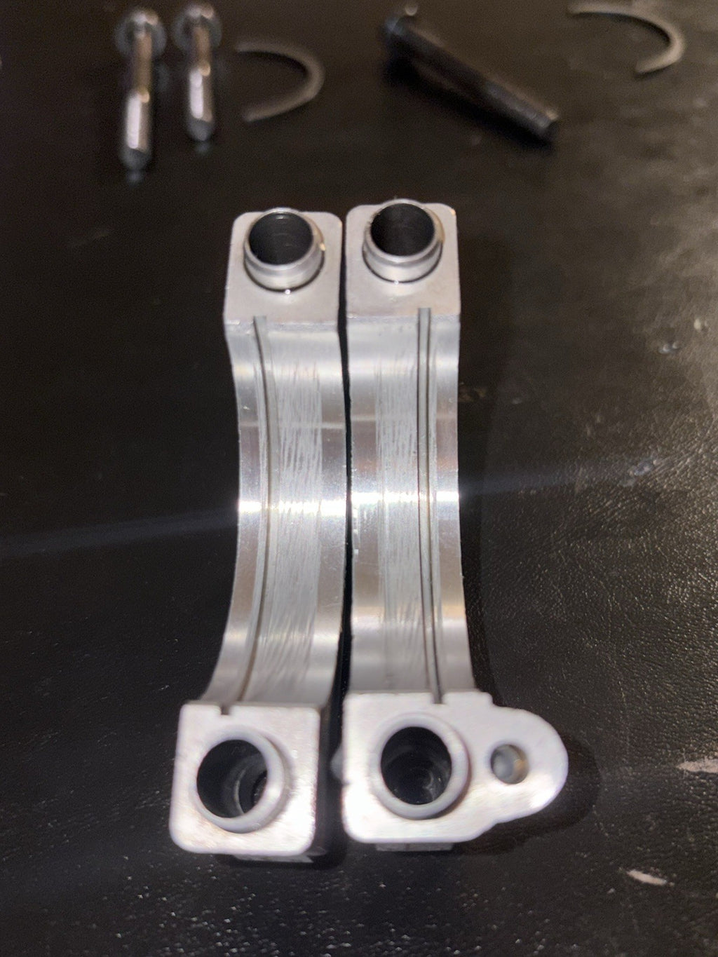 2008-2009 Honda Crf250r OEM Camshaft Cam Caps Tower Bolts Retainers Head Clamps