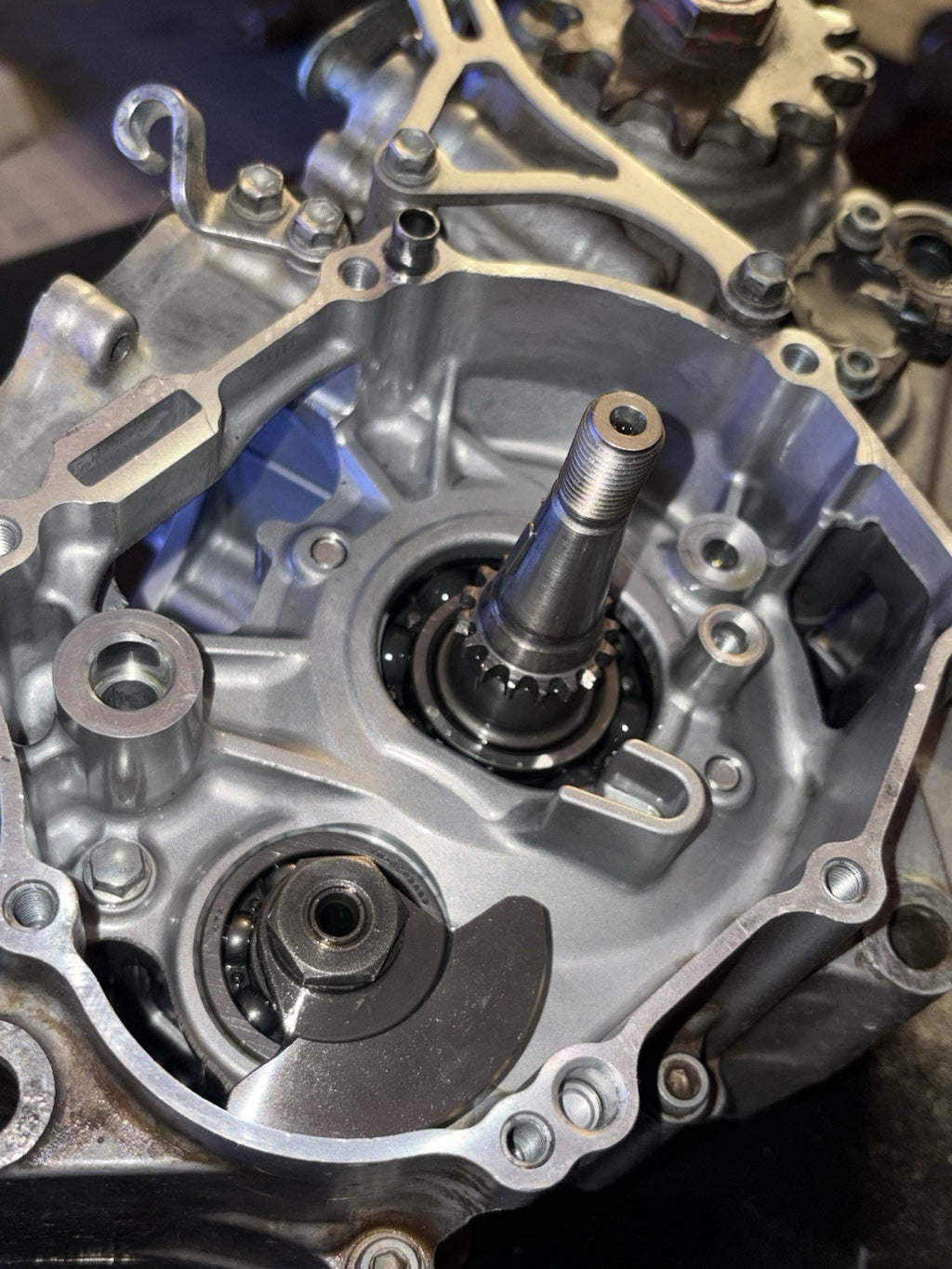 2015 Yamaha Yz250f OEM Complete Engine Bottom End Transmission Crankcase Cases