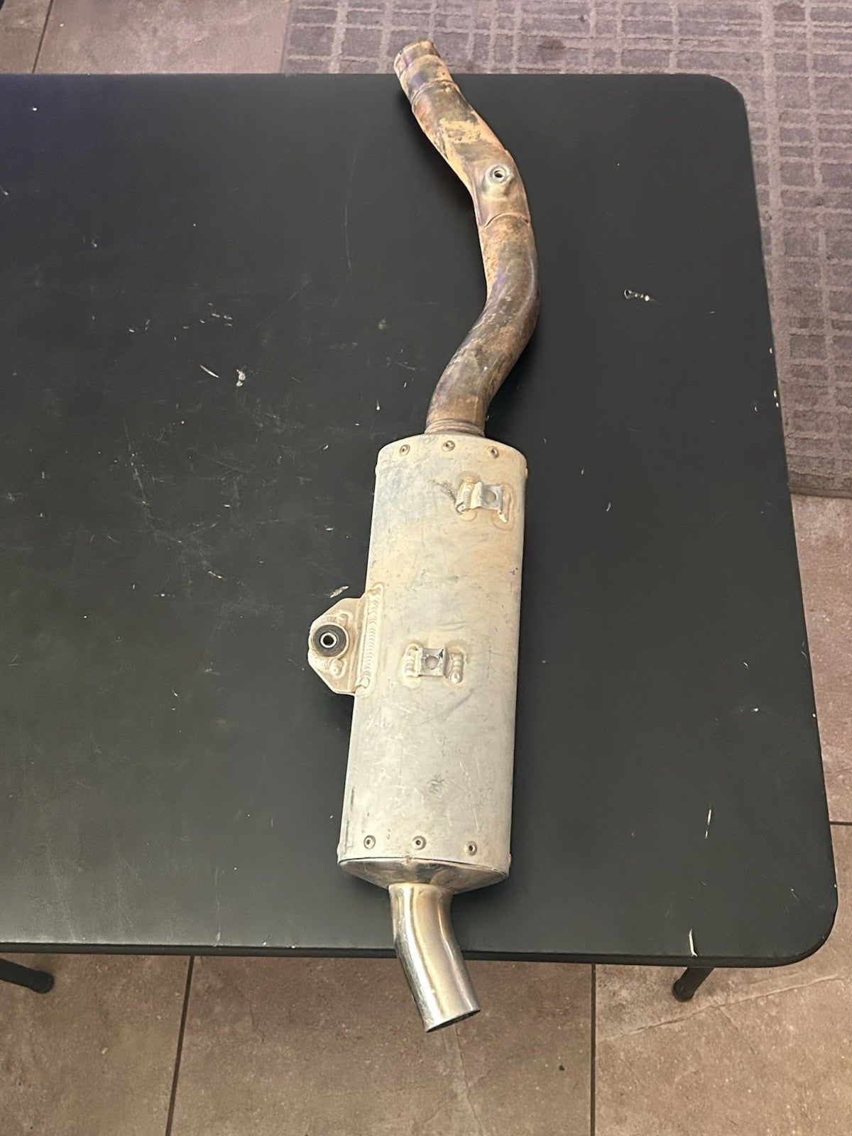 2003 - 2005 04 Yamaha YZ250F OEM Exhaust Muffler Tail Pipe Silencer Assembly