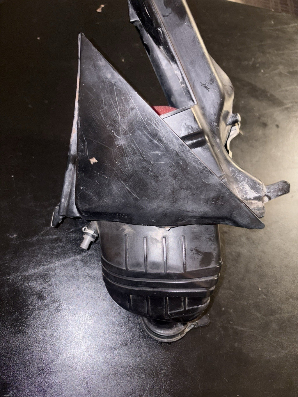 2008 HONDA CRF250R OEM AIRBOX AIR CLEANER FILTER BOX CASE INTAKE BOOT NICE!
