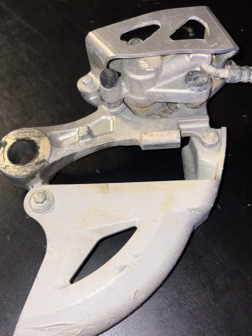 2006 - 2008 Yamaha YZ450F OEM Rear Brakes Assembly Caliper Master Cylinder Line