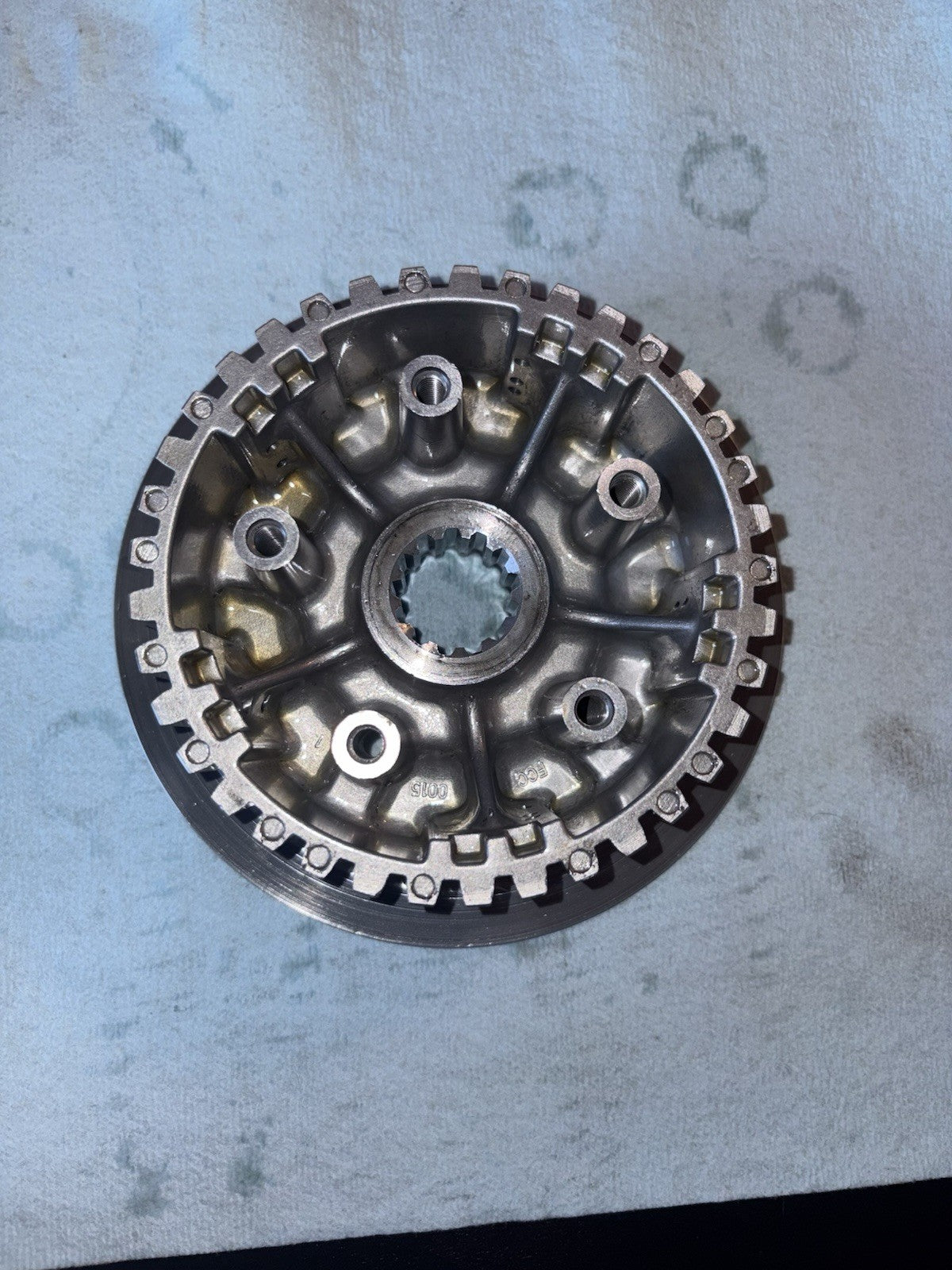 2006-2009 KX450F OEM WIESCO Clutch Kit Primary Driven Gear Basket Hub Assembly