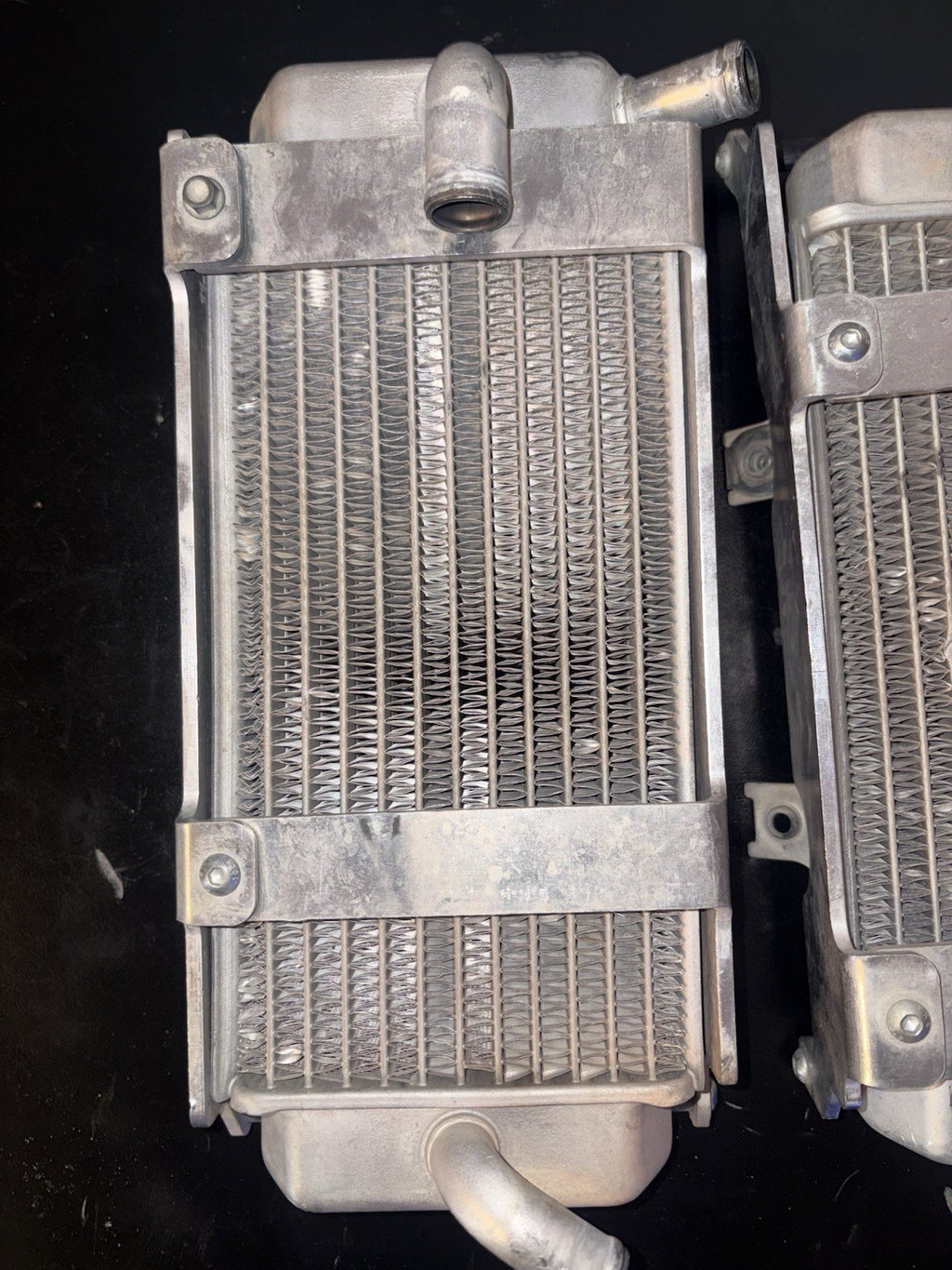 2005-2008 Honda Crf450r Radiators Moose Racing Rad Braces Set Pair