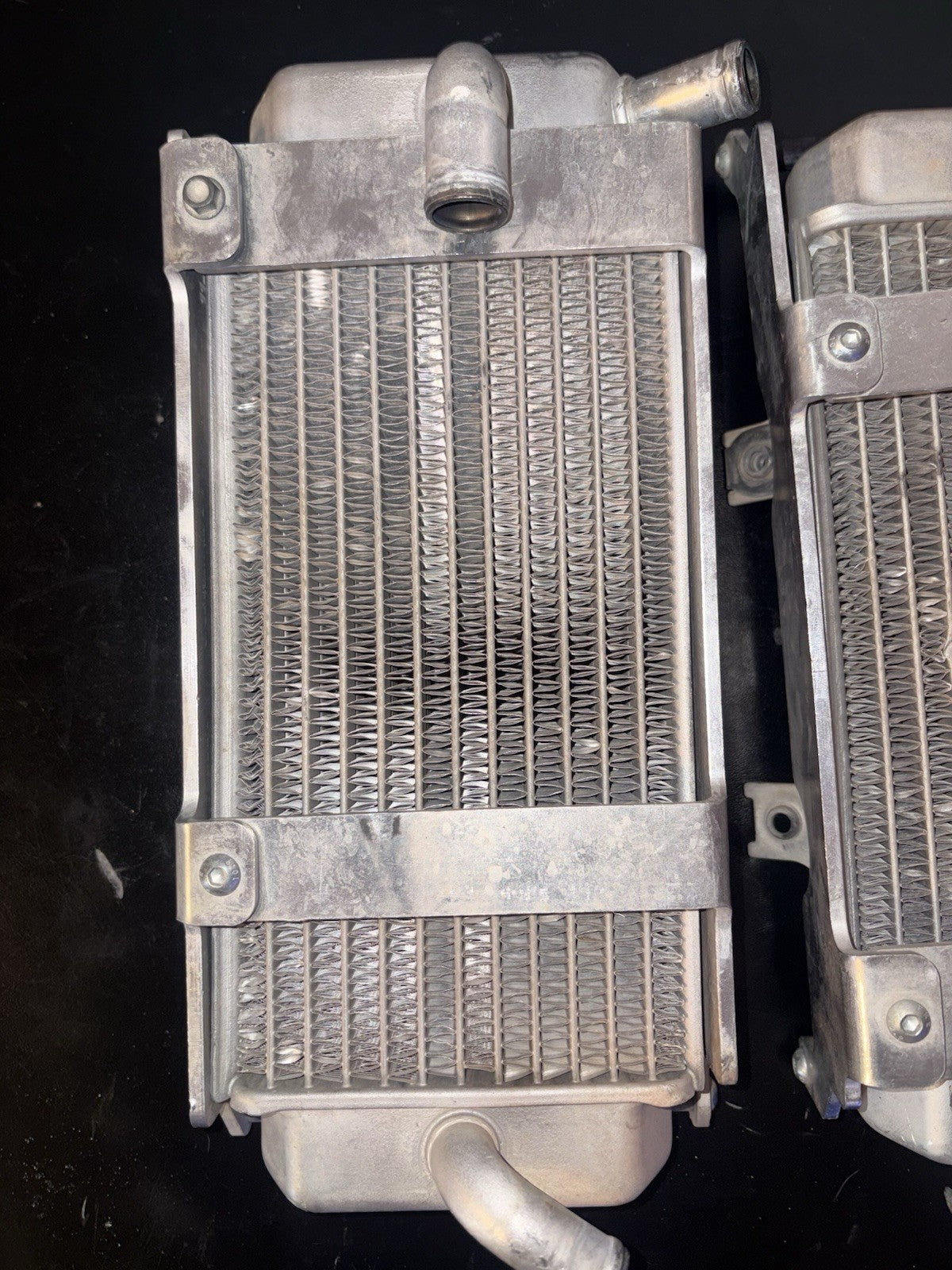 2005-2008 Honda Crf450r Radiators Moose Racing Rad Braces Set Pair