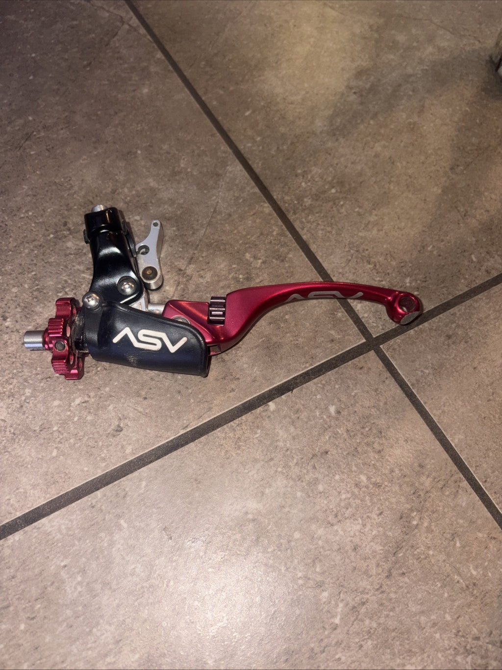 ASV C6 Series Pro Clutch Lever With Hot Start Black Crf450r 02-08 CRF250R 04-09
