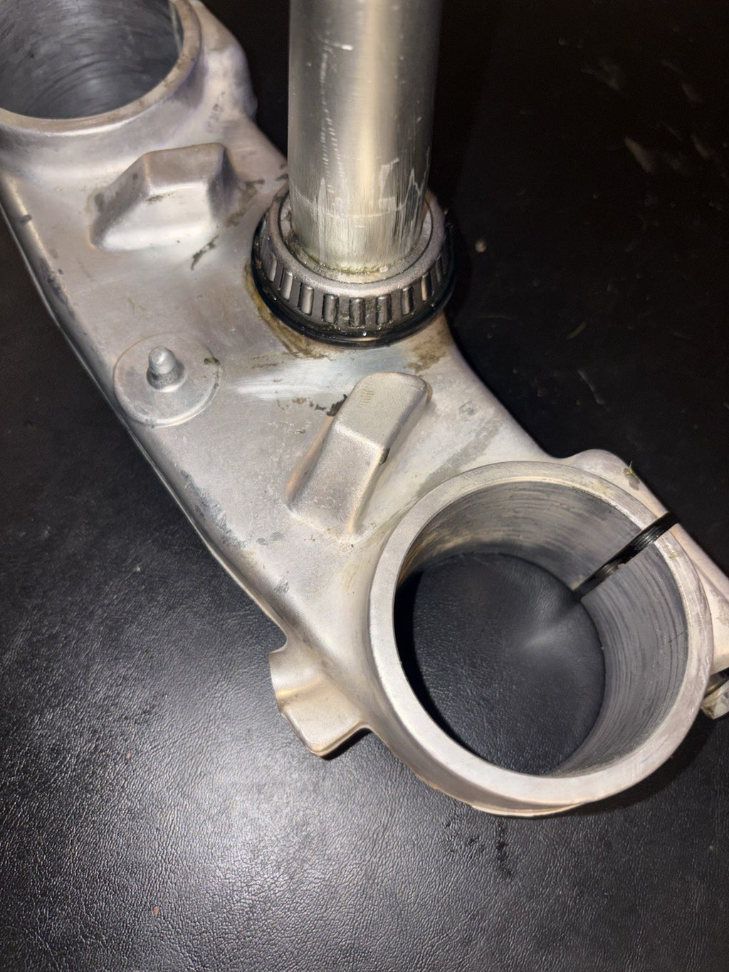 2003 Honda Cr250 Top Bottom Triple Tree Clamp Steering Stem Pro Taper Bar Clamps