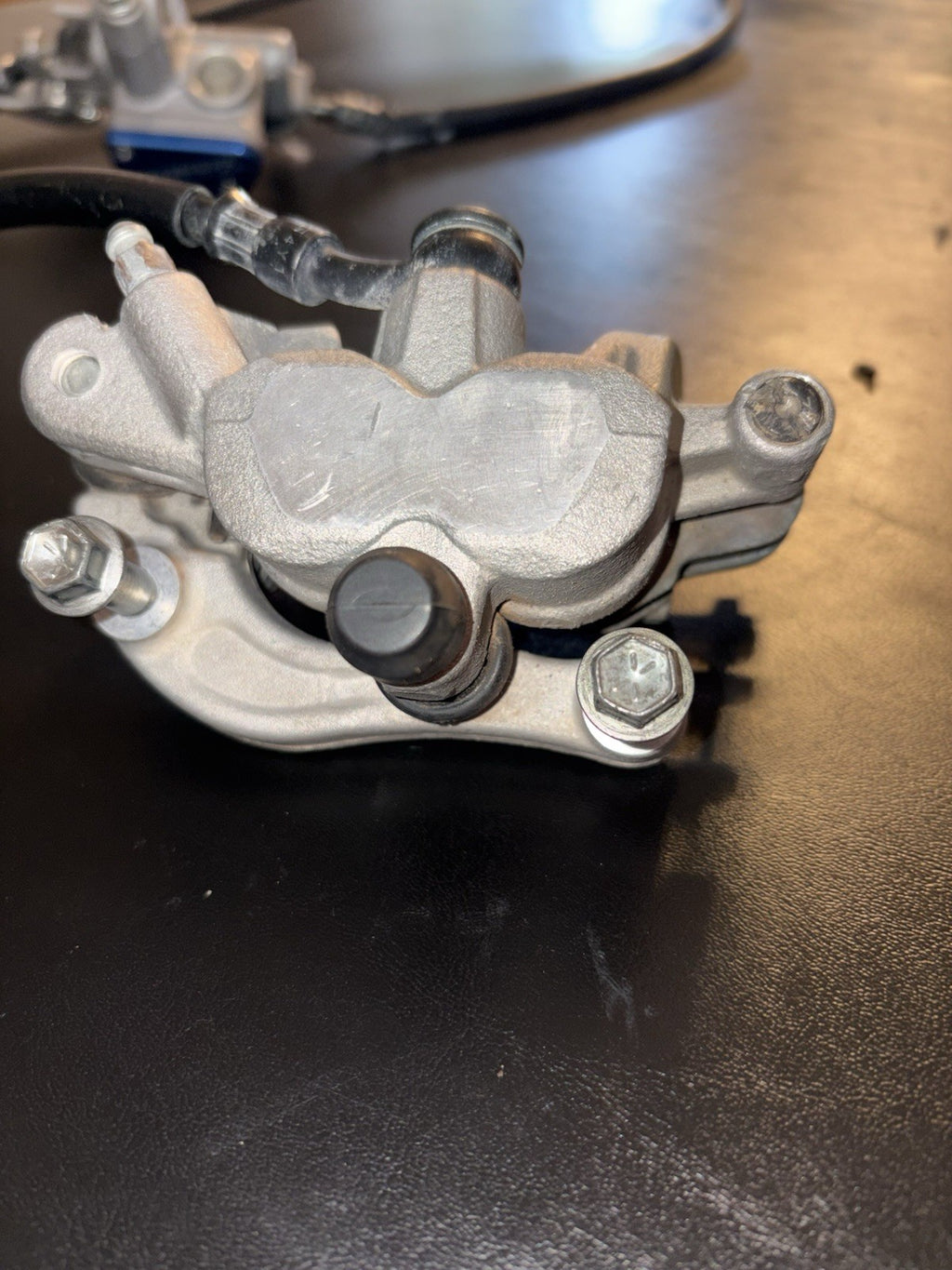 2015 Yamaha YZ250F Front Brake Assembly OEM Caliper Master Cylinder Line