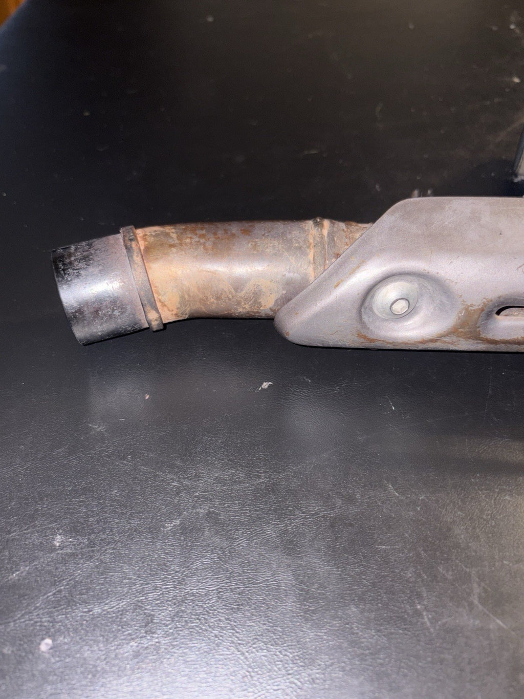 2006 - 2009 Honda Crf250r OEM Head Header Exhaust Pipe Heat Sheild Manifold