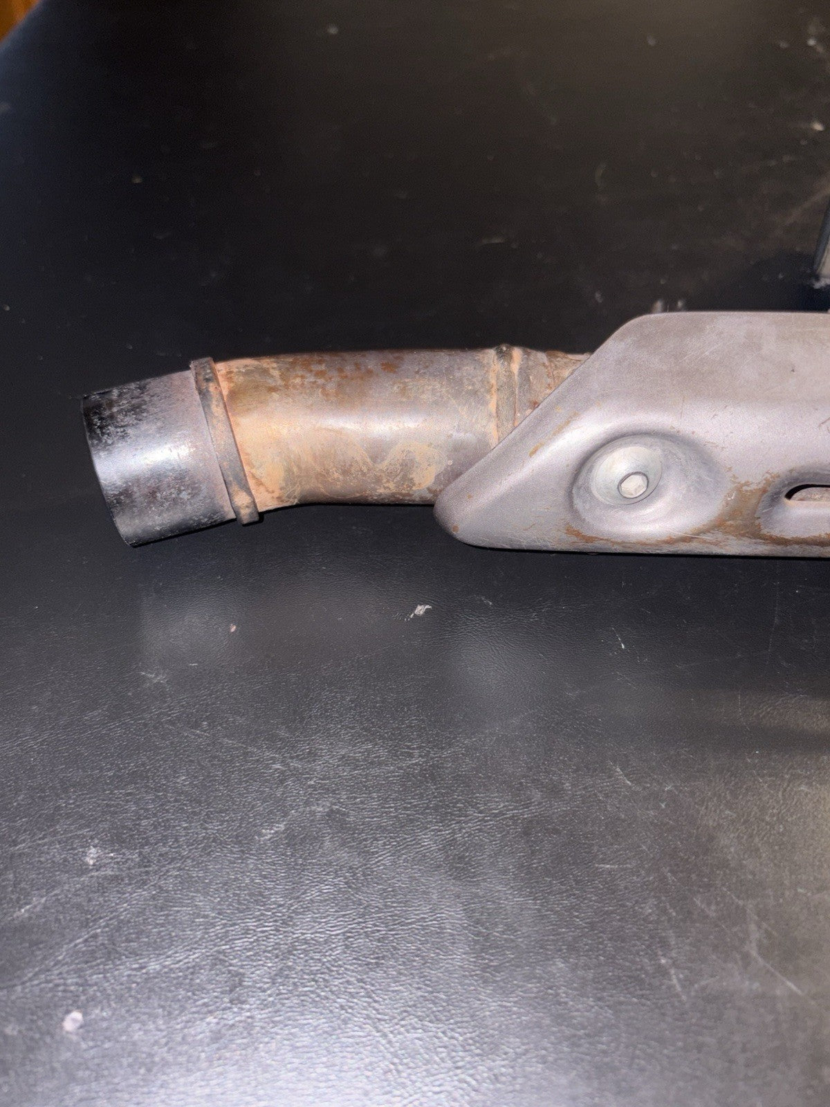 2006 - 2009 Honda Crf250r OEM Head Header Exhaust Pipe Heat Sheild Manifold