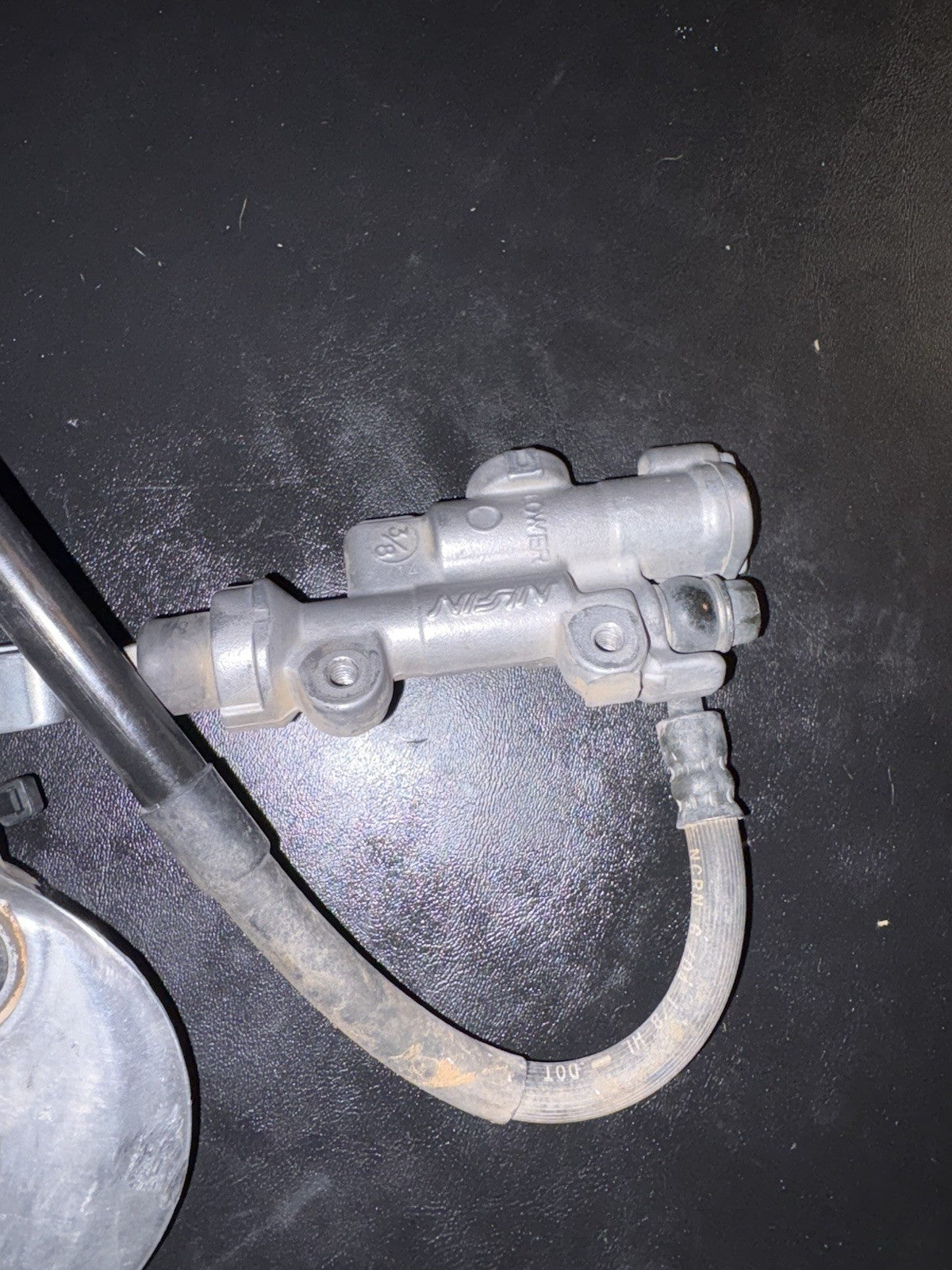 2005 Honda Crf250r OEM Rear Brake Assembly Master Cylinder Caliper Line