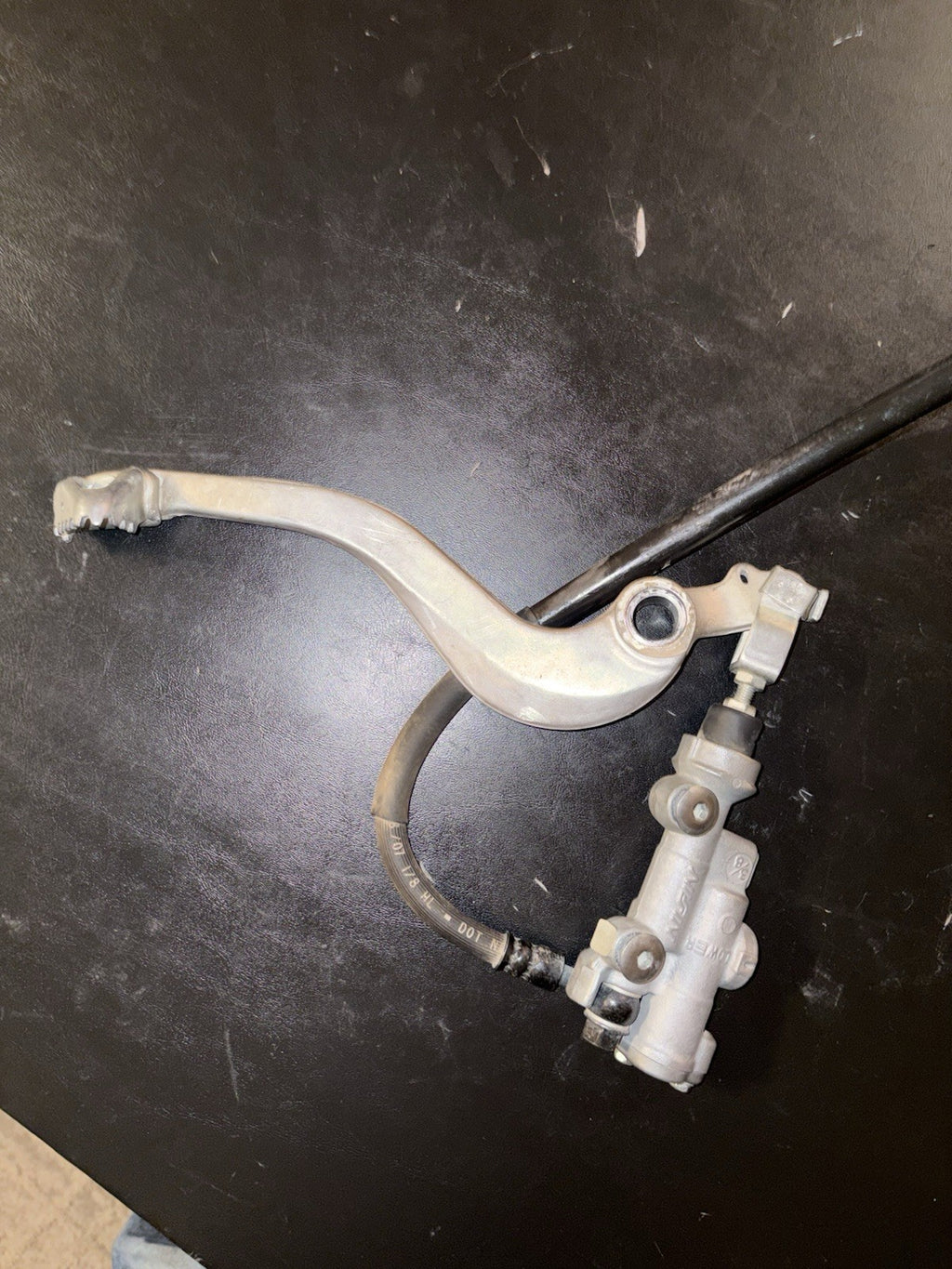 2008 HONDA CRF250R Rear Brake Assembly OEM Caliper Master Cylinder Brakes