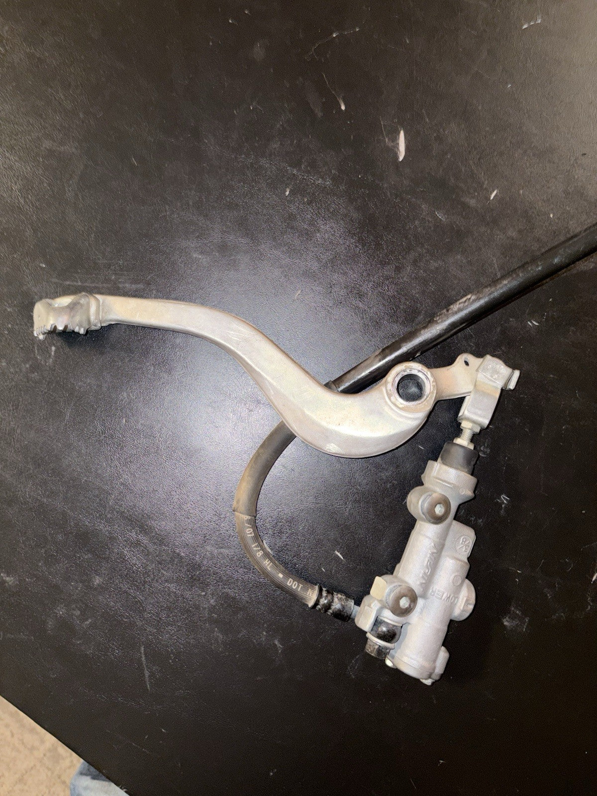 2008 HONDA CRF250R Rear Brake Assembly OEM Caliper Master Cylinder Brakes