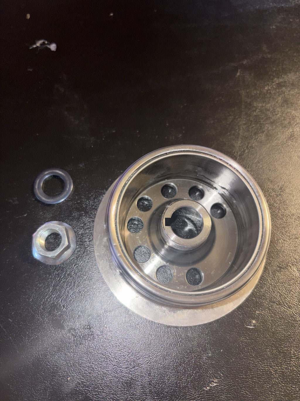 2004-2008 2005 Honda Crf450r OEM Flywheel Fly Wheel Generator Nut