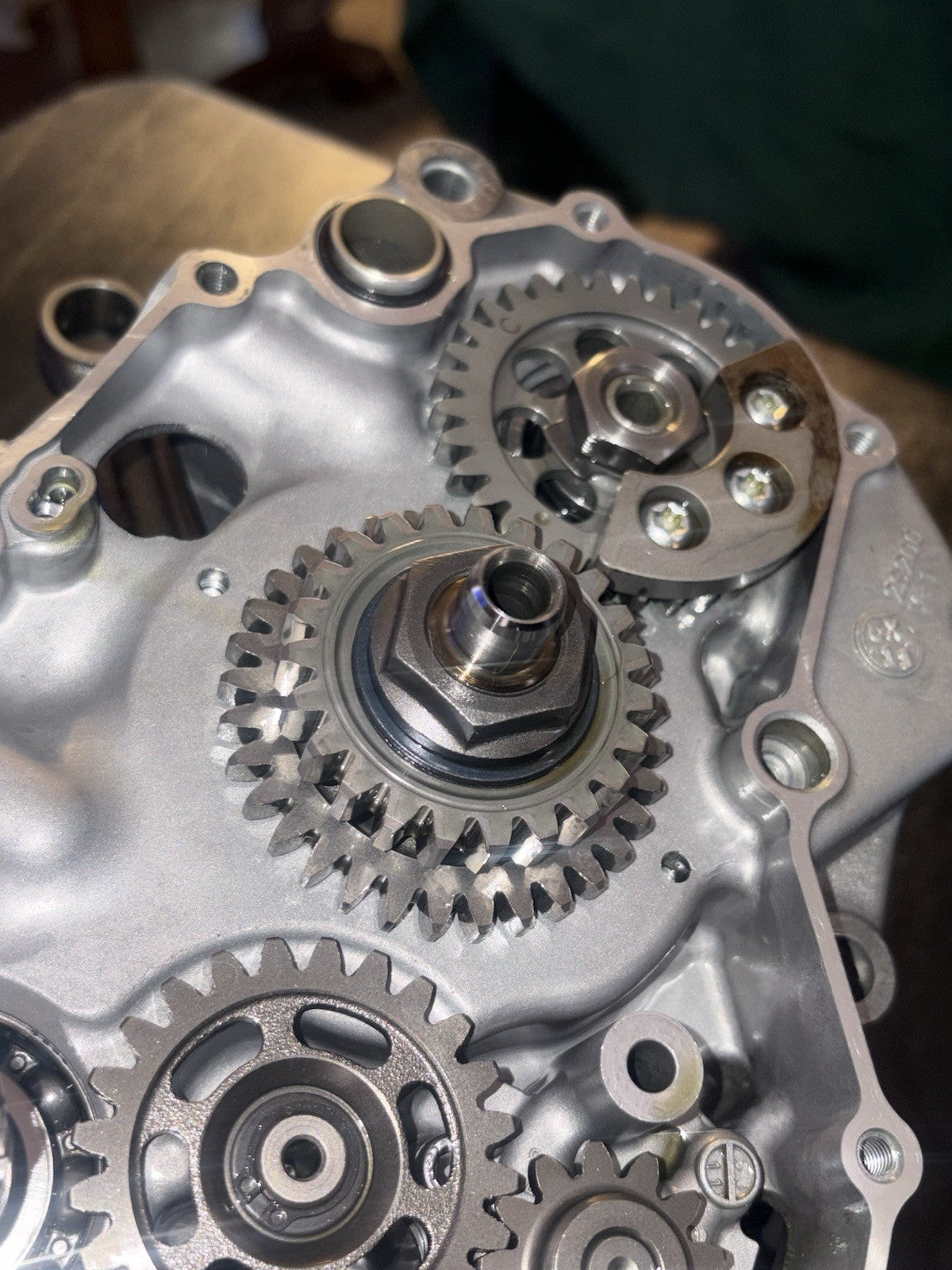 2006-2009 Yamaha YZ450F Crankcase Engine Crank Case Bottom End Crankshaft Tranny