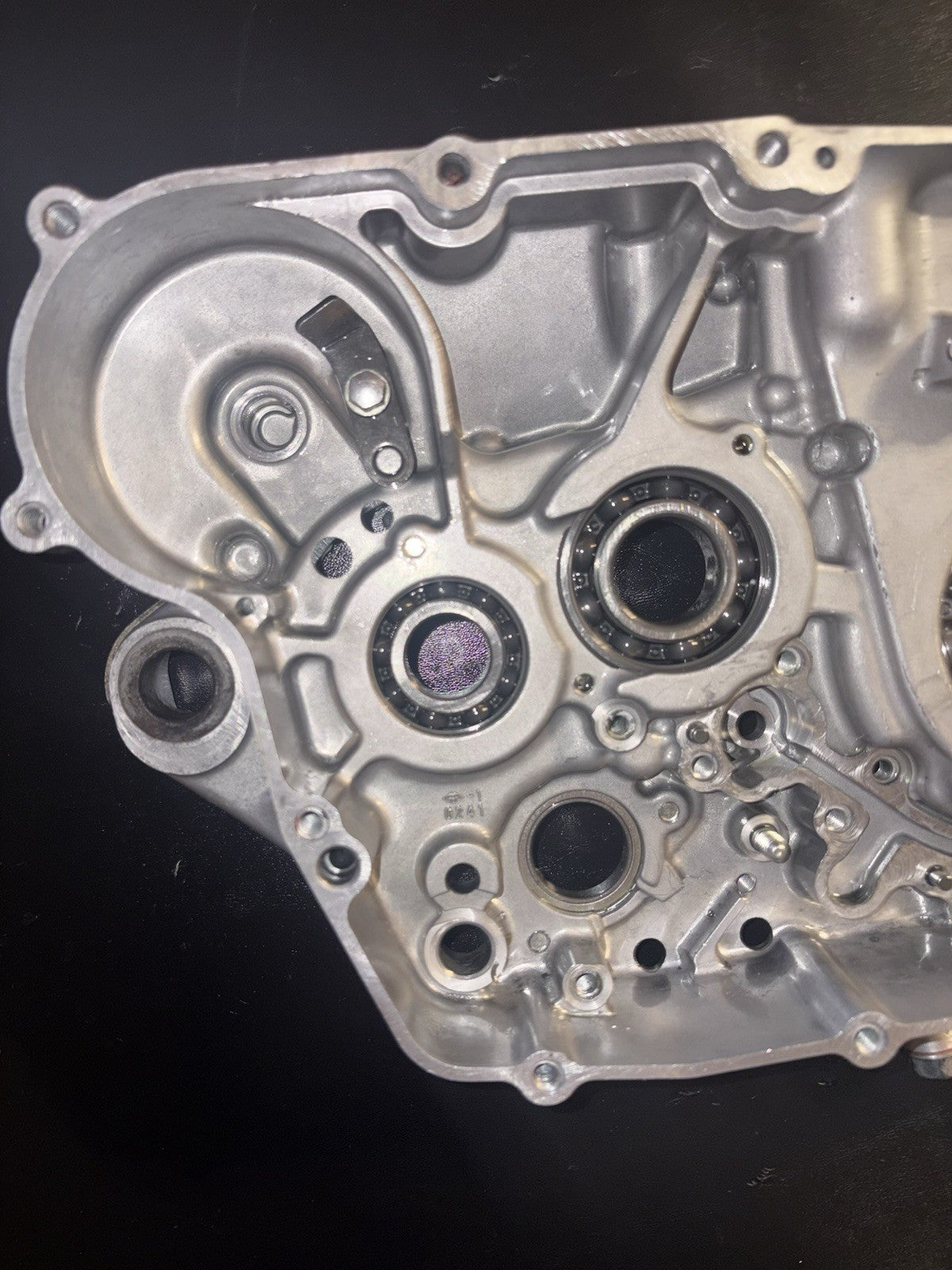 2009 Kawasaki KX450F KX450 Engine Right Crank Case Bottom End Block