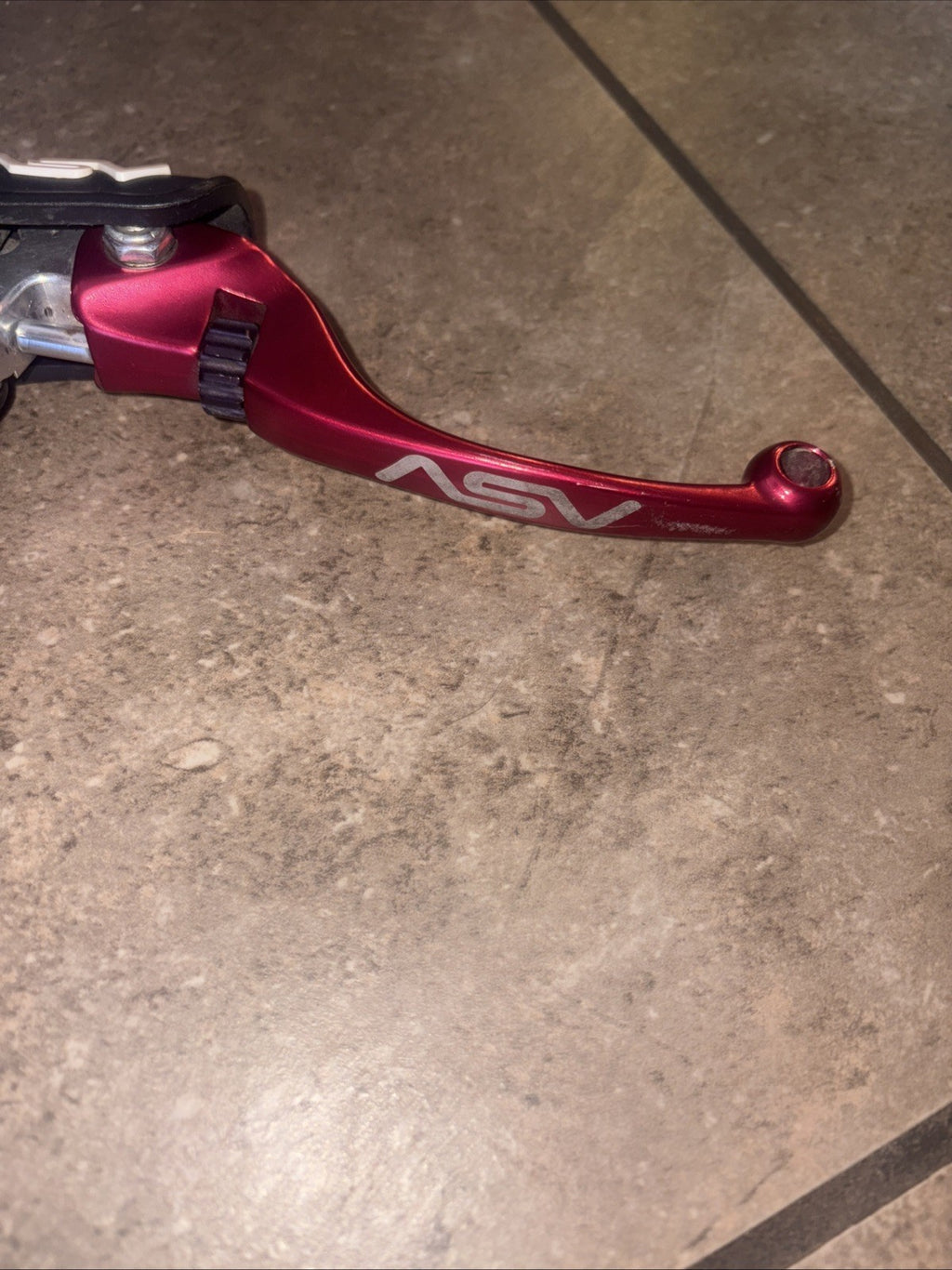 ASV C6 Series Pro Clutch Lever With Hot Start Black Crf450r 02-08 CRF250R 04-09