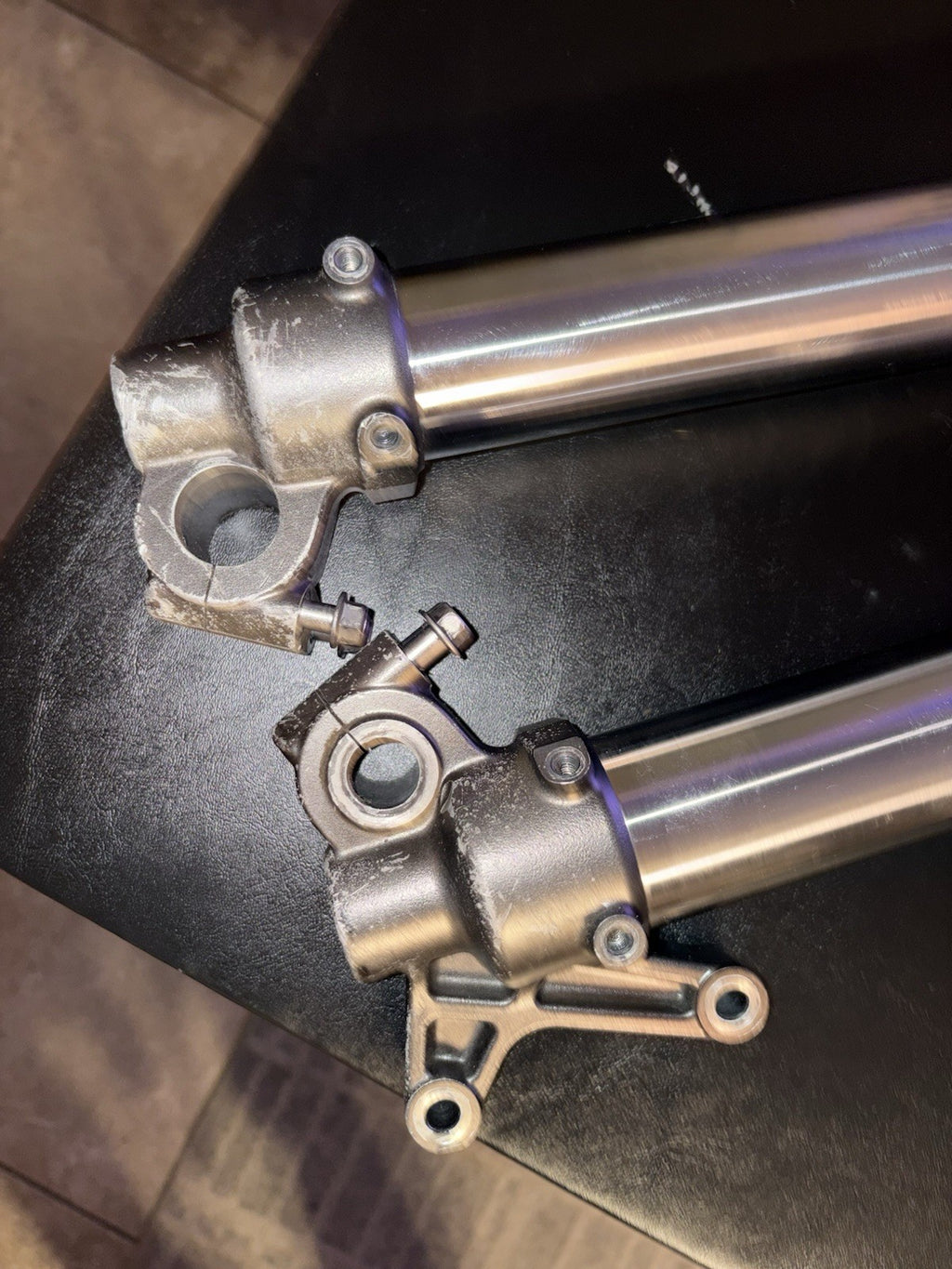 2010 - 2013 12 Yamaha YZ450F OEM KYB SSS Front Forks Shock Absorber Suspension