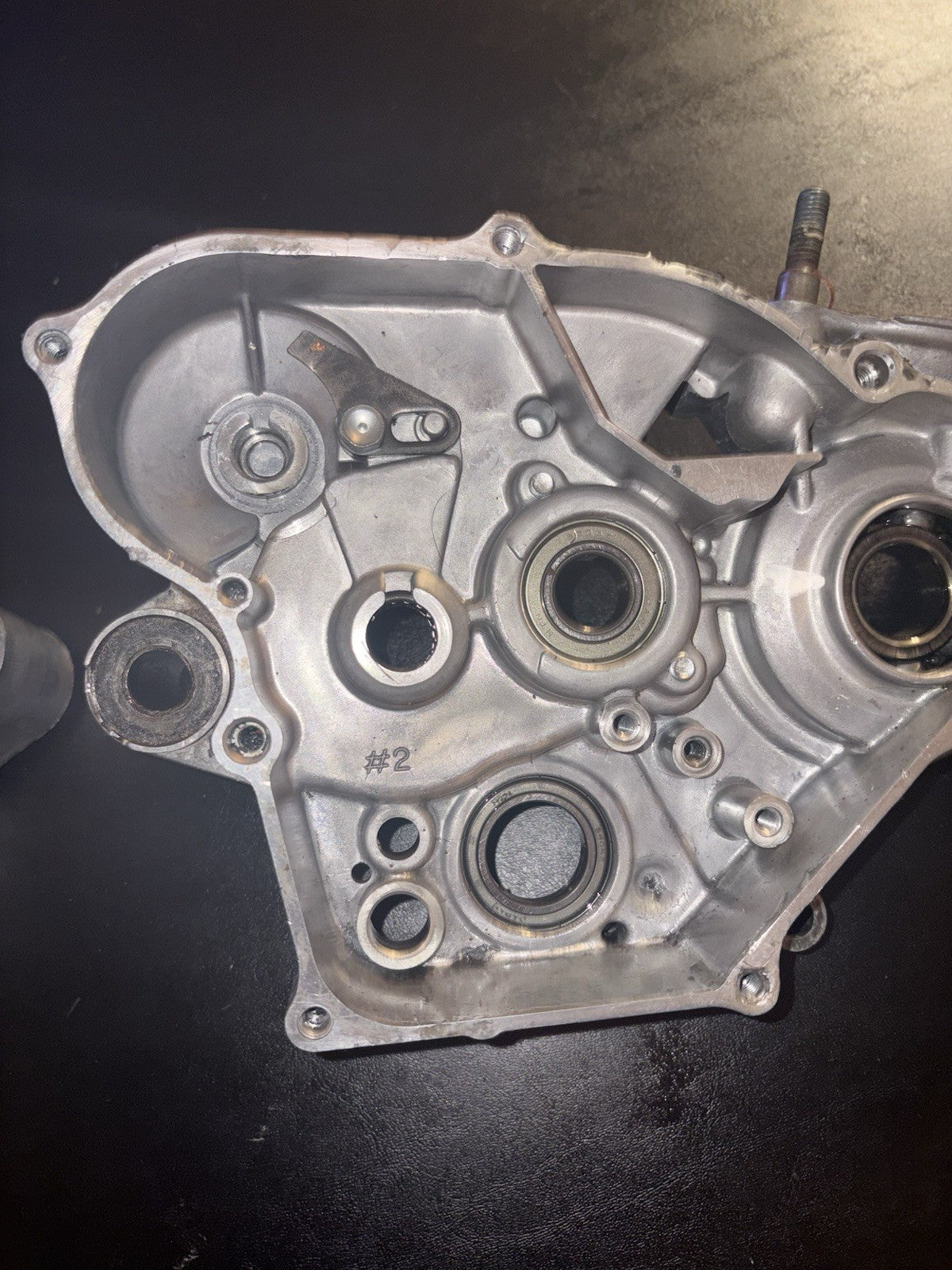 1996-2007 Cr80R Cr85R 2003 OEM Left Right Engine Crank Case Pair Block Bottom