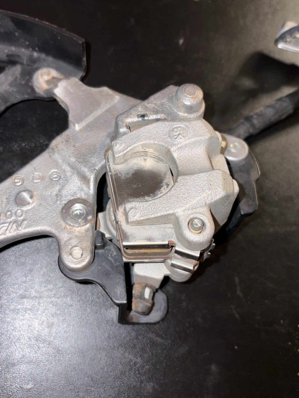 2016 - 2018 Suzuki RMZ250 OEM Rear Back Brake Caliper Master Cylinder Hose Pedal
