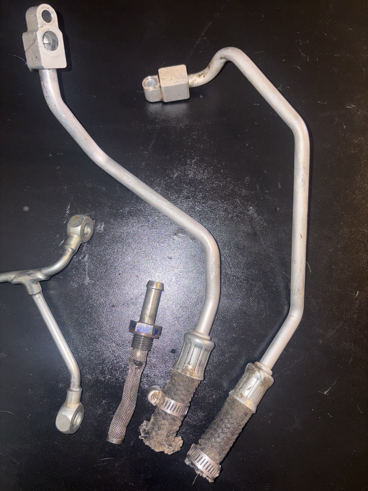 2004 03-05 YZ450F YZ 450F Oil Delivery Passage Hard Lubrication Line Pipe Hose