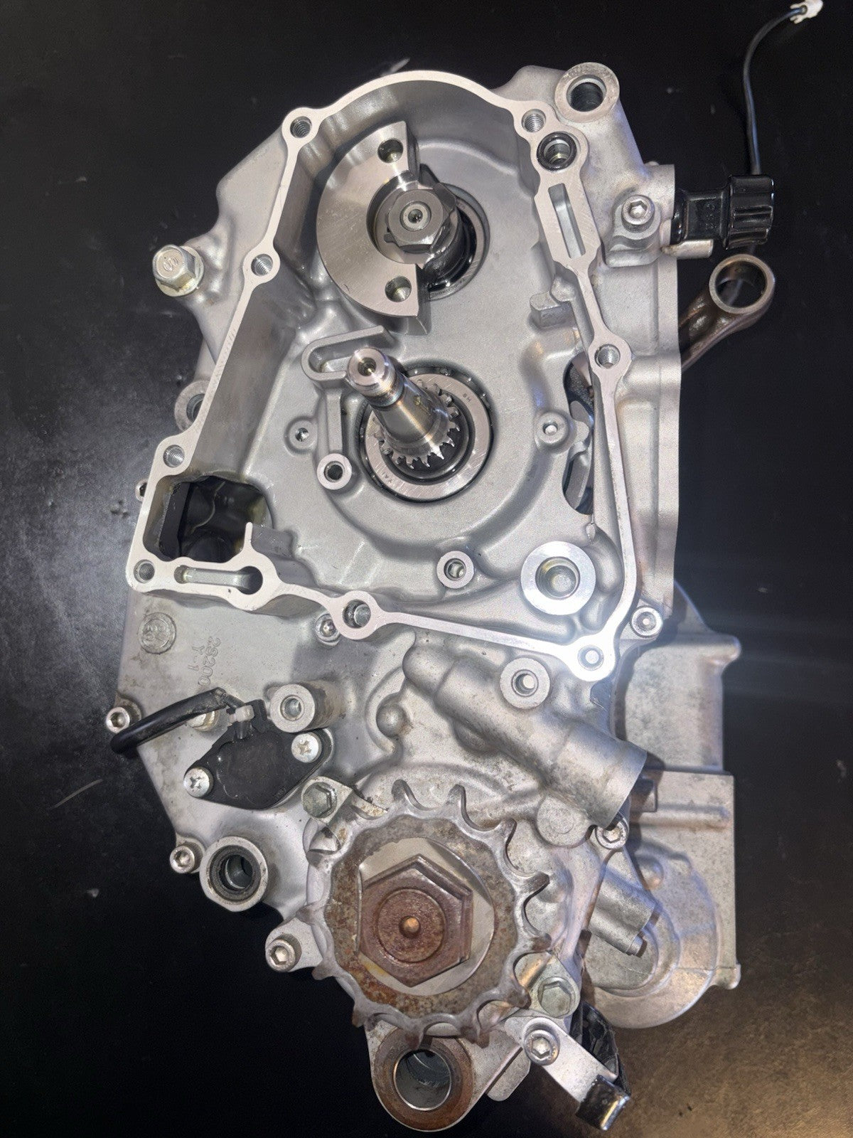 2006-2009 Yamaha YZ450F Crankcase Engine Crank Case Bottom End Crankshaft Tranny