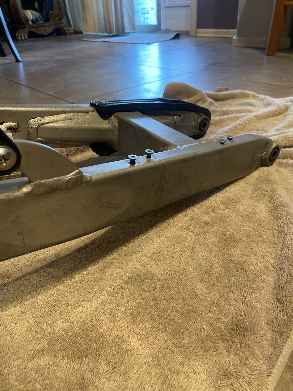 05-13 2009 KX85 KX 85 OEM Swingarm Swing Arm Rear Suspension Support Assembly