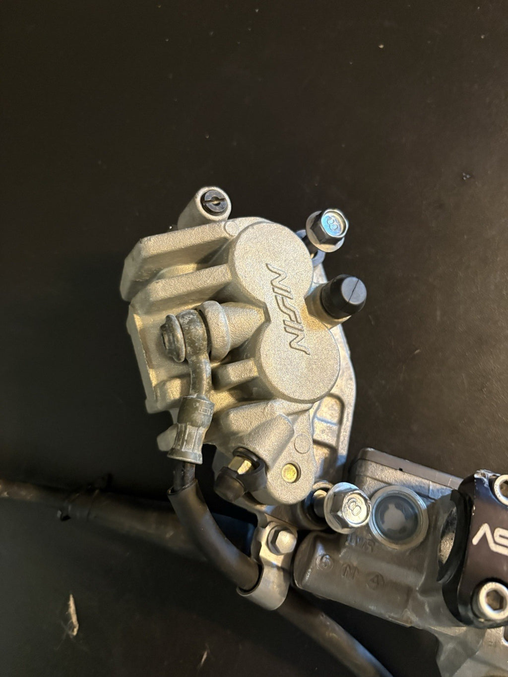 2006 Yamaha Yz450f OEM Front Brake Assembly Master Cylinder Caliper Line Asv