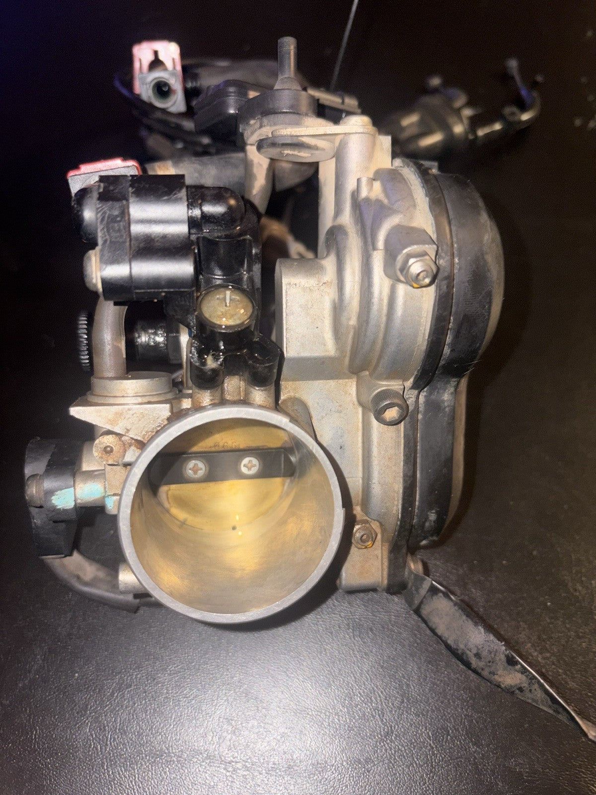 2009  09-11 KAWASAKI KX450F OEM KEIHIN MAIN FUEL INJECTOR THROTTLE BODY ASSEMBLY