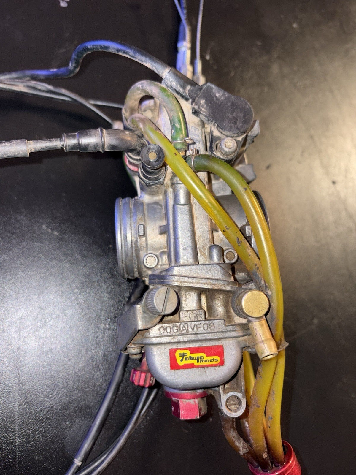 2007-2008 Honda Crf450r Tokoyo Mods Keihin OEM FCR 41mm Carbuaror Carb Throttle