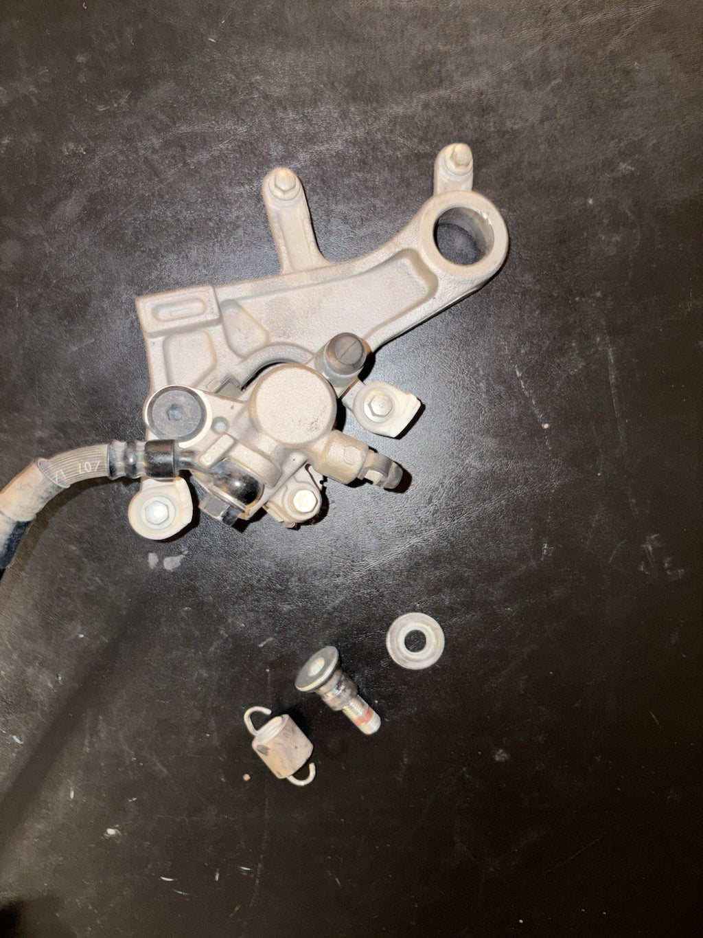 2008 HONDA CRF250R Rear Brake Assembly OEM Caliper Master Cylinder Brakes