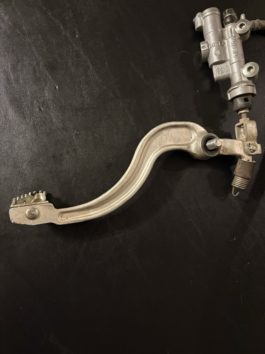2005 - 2016 Honda Crf450r 2005 OEM Rear Brake Assembly Master Cylinder Caliper
