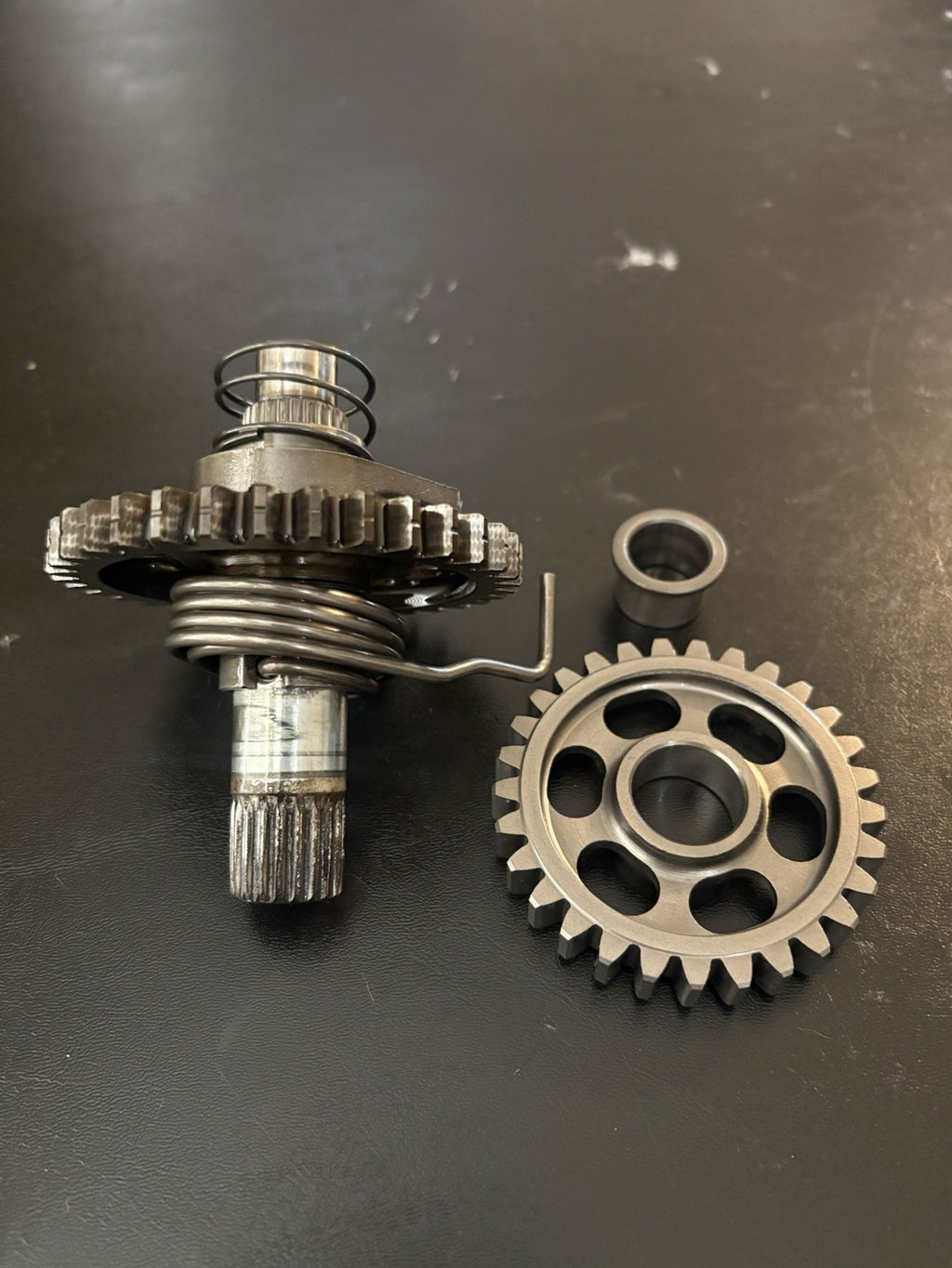 2004-2008 08 CRF450R CRF450 Kick Start Starter Mechanism Spindle Shaft Gear Axle