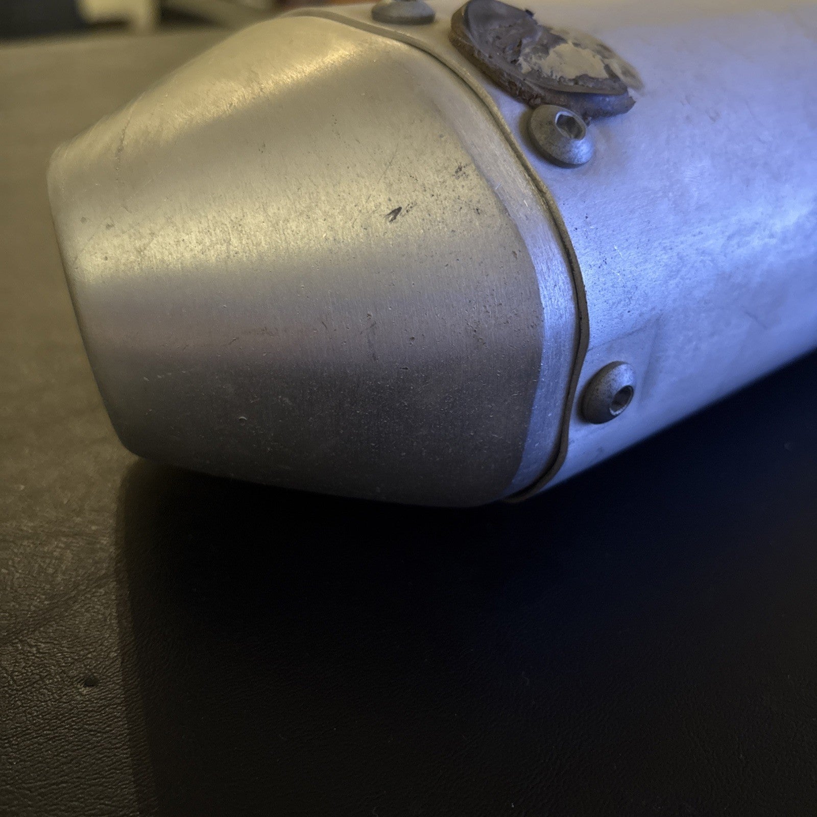 2019 HONDA CRF450R OEM LEFT MUFFLER EXHAUST SILENCER SLIP ON PIPE