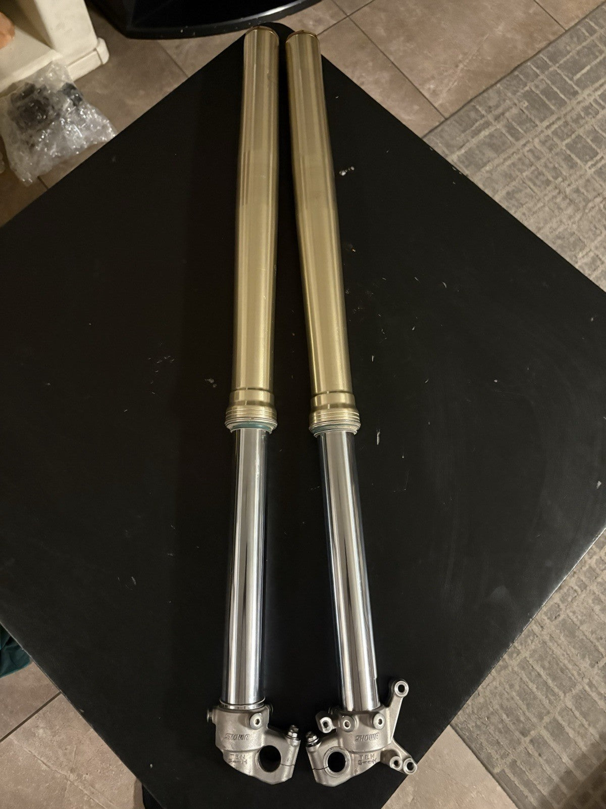 2008 HONDA CRF250R OEM RIGHT LEFT FRONT SUSPENSION FORKS SHOCKS 51480-KRN-A11