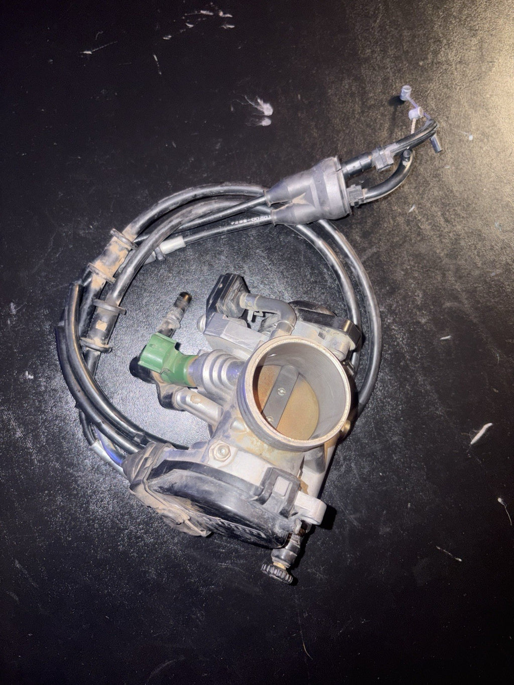 2016 Yamaha YZ450F OEM Throttle Body Assembly Cables Fuel Injector Sensors EFI