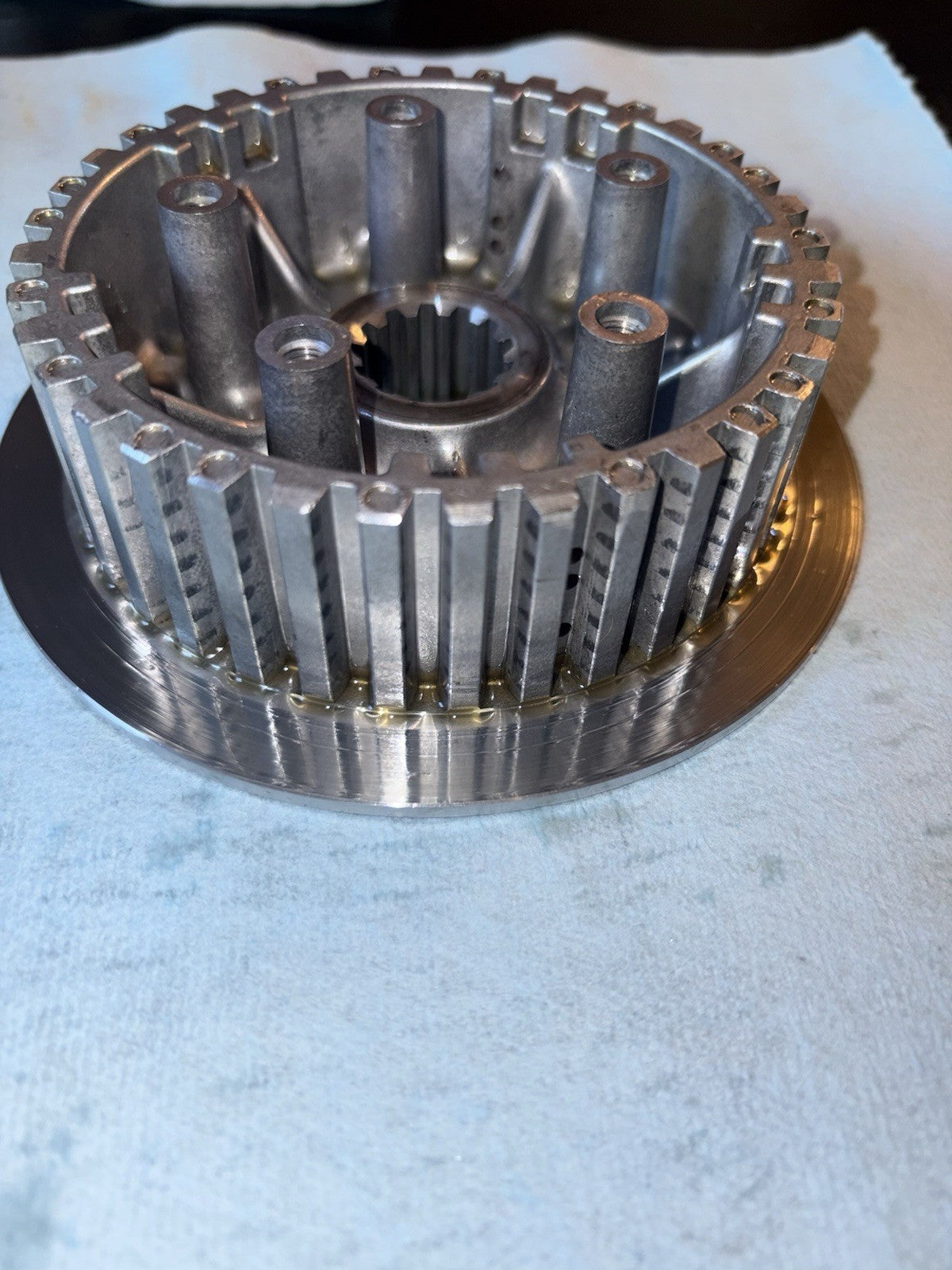 2006-2009 KX450F OEM WIESCO Clutch Kit Primary Driven Gear Basket Hub Assembly