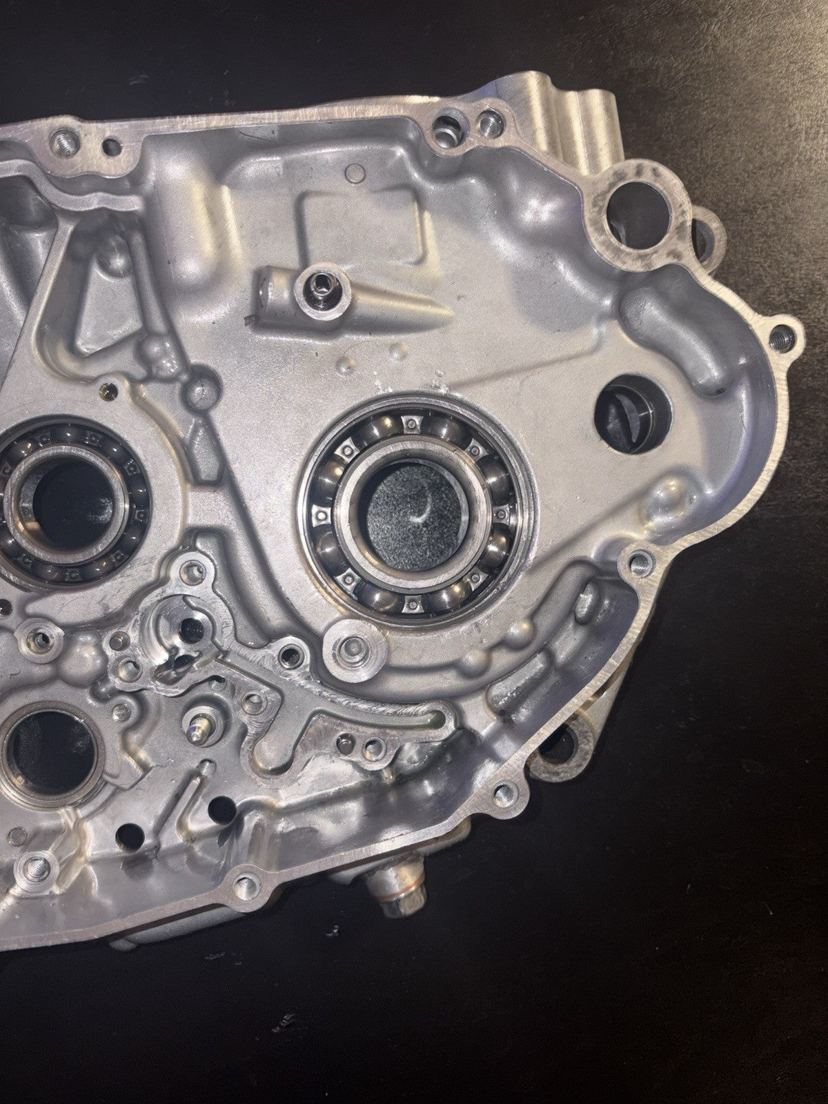 2009 Kawasaki KX450F KX450 Engine Right Crank Case Bottom End Block