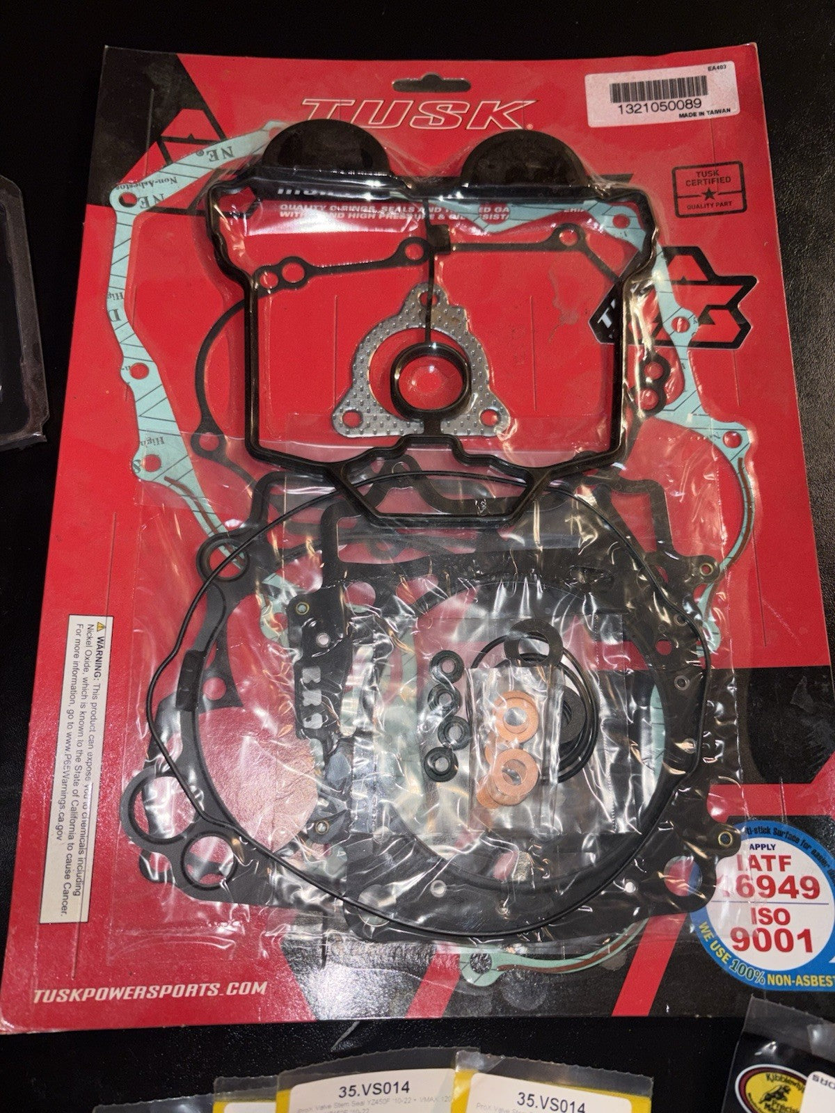 2018 Yamaha Yz450f Engine Top End Rebuild Kit Valves Seals Piston Rings Gaskets