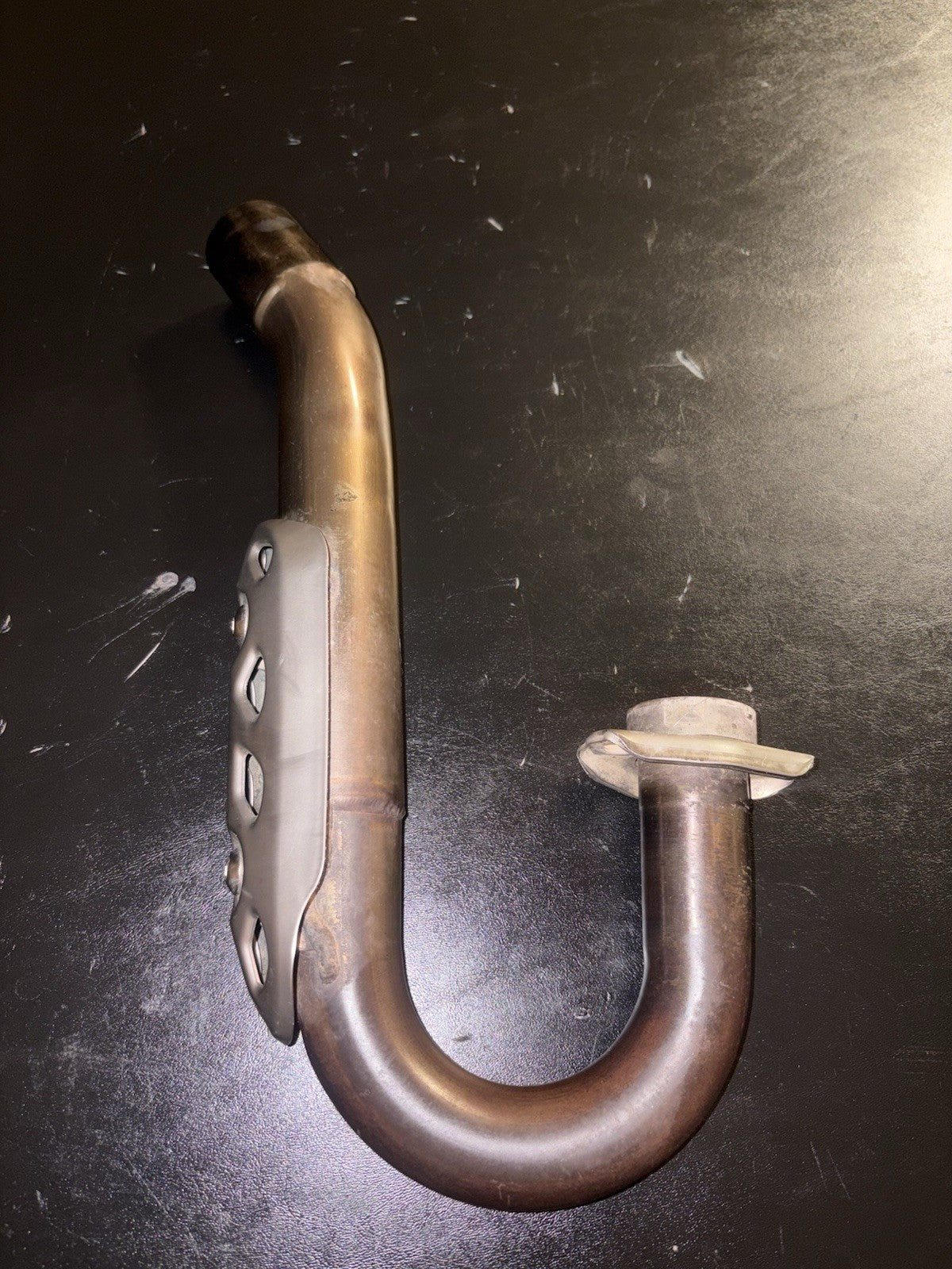 2016 Suzuki Rmz250 OEM Exhaust Manifold Header Head Pipe Heat Sheild
