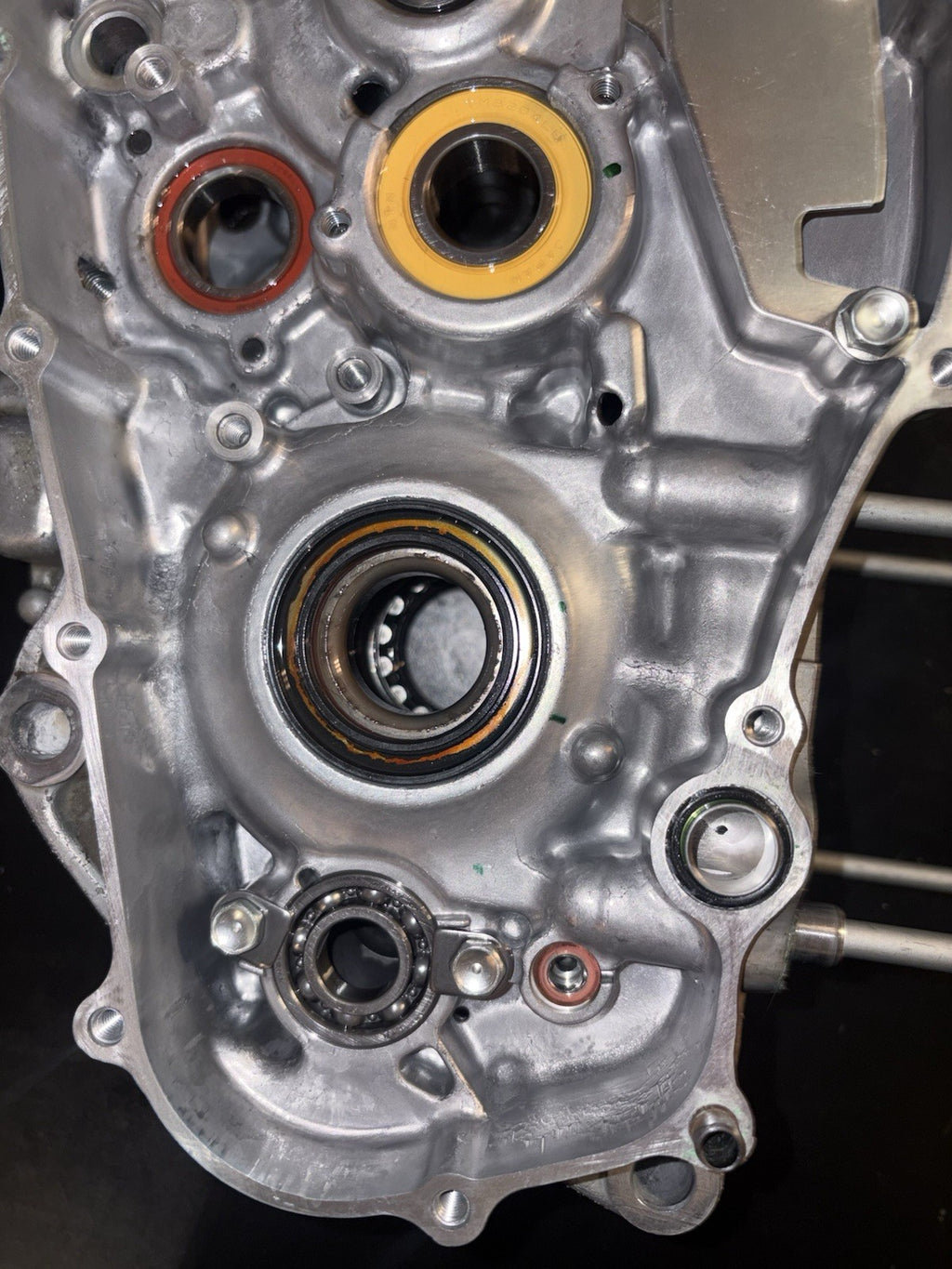 2008 Honda Crf250r OEM Engine Motor Bottom End Cases Crankcase Block Left Right