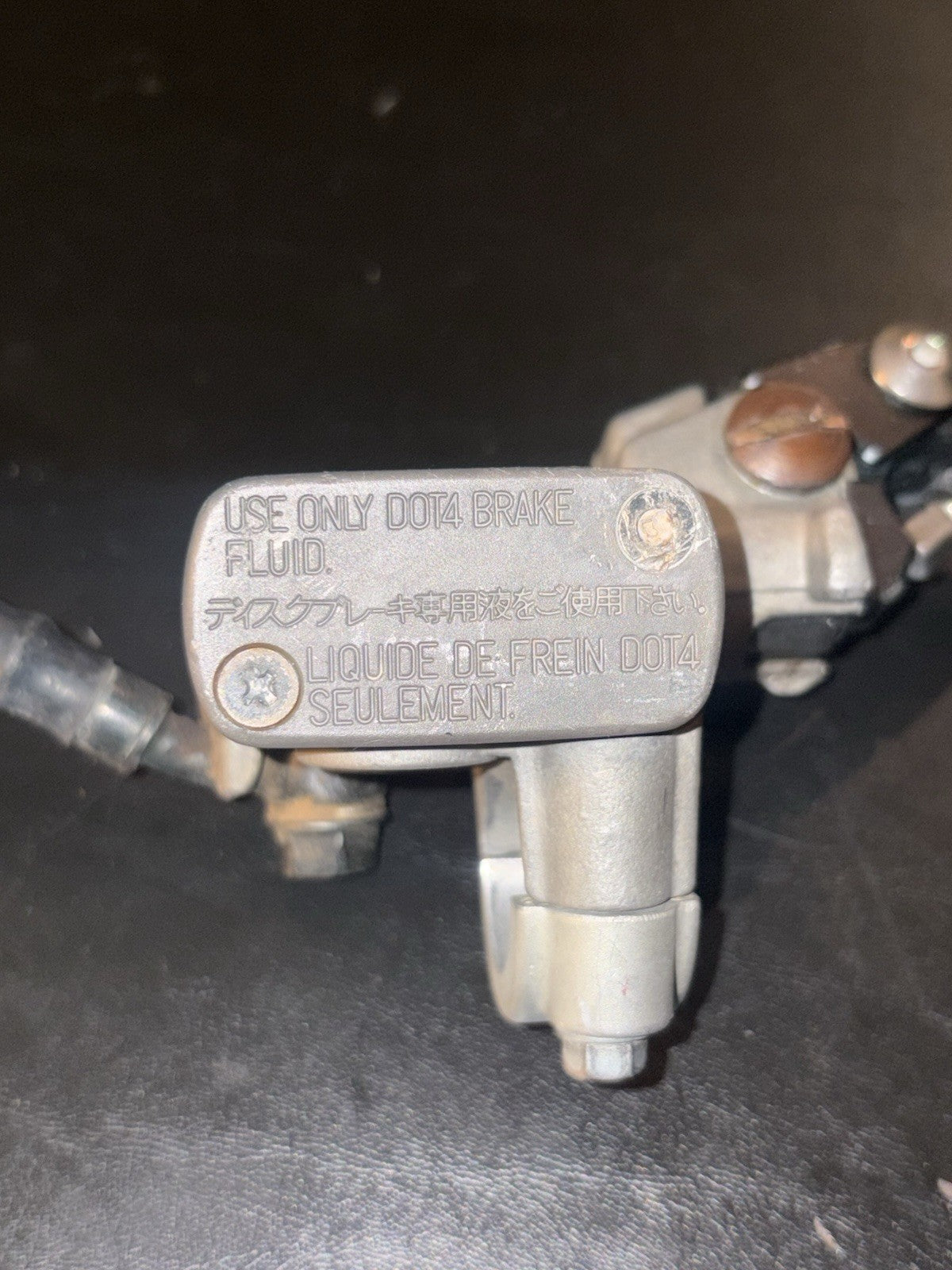 2000-2003 CR250R CR250 OEM Front Brake Caliper Holder Master Cylinder Assembly