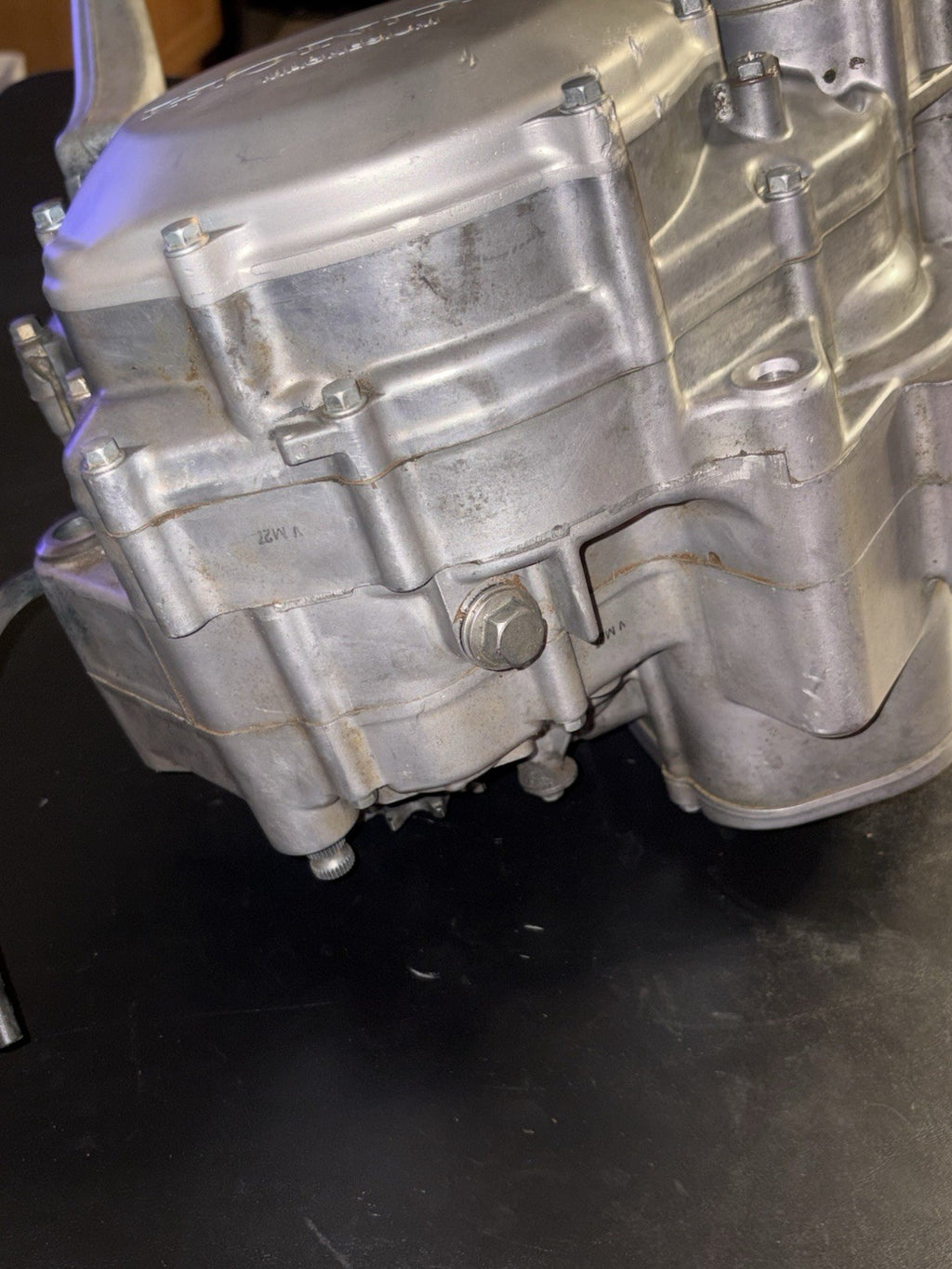 2002 Honda CR250R Complete Engine Motor Transmission Bottom Top Crank Case