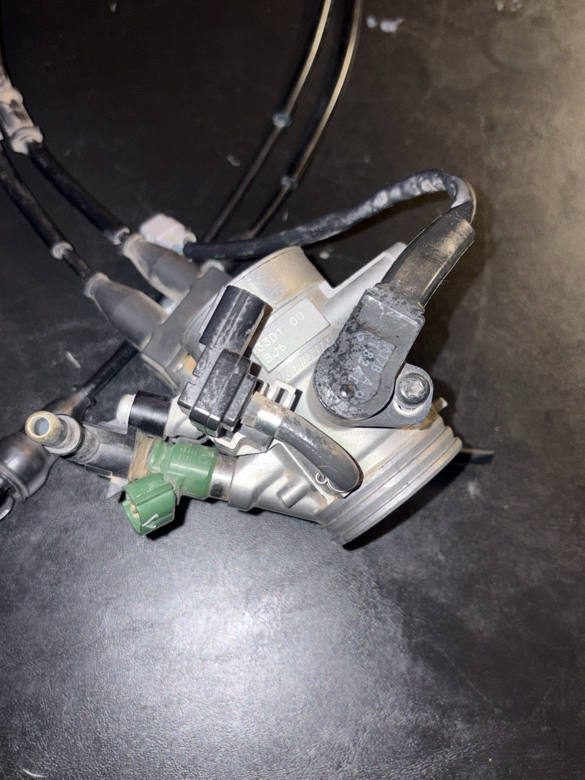 2010-2013 12 YAMAHA YZ450f YZ 450 OEM EFI Keihin Throttle Body Assembly Injector