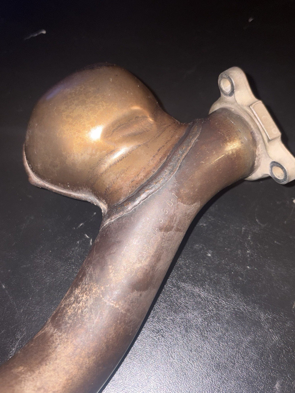 10-13 YAMAHA YZ450F YZ 450F 450 F OEM EXHAUST HEAD PIPE CHAMBER HEADER