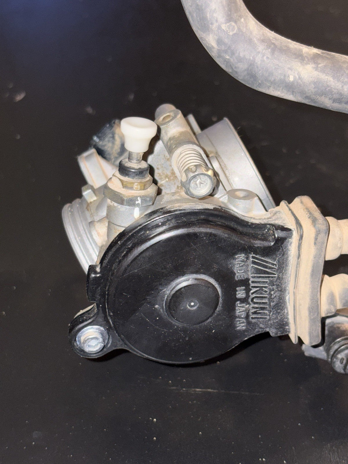 2012 Yamaha Yz450f  OEM Mikuni Throttle Body Fuel Injector Efi Cables Assembly