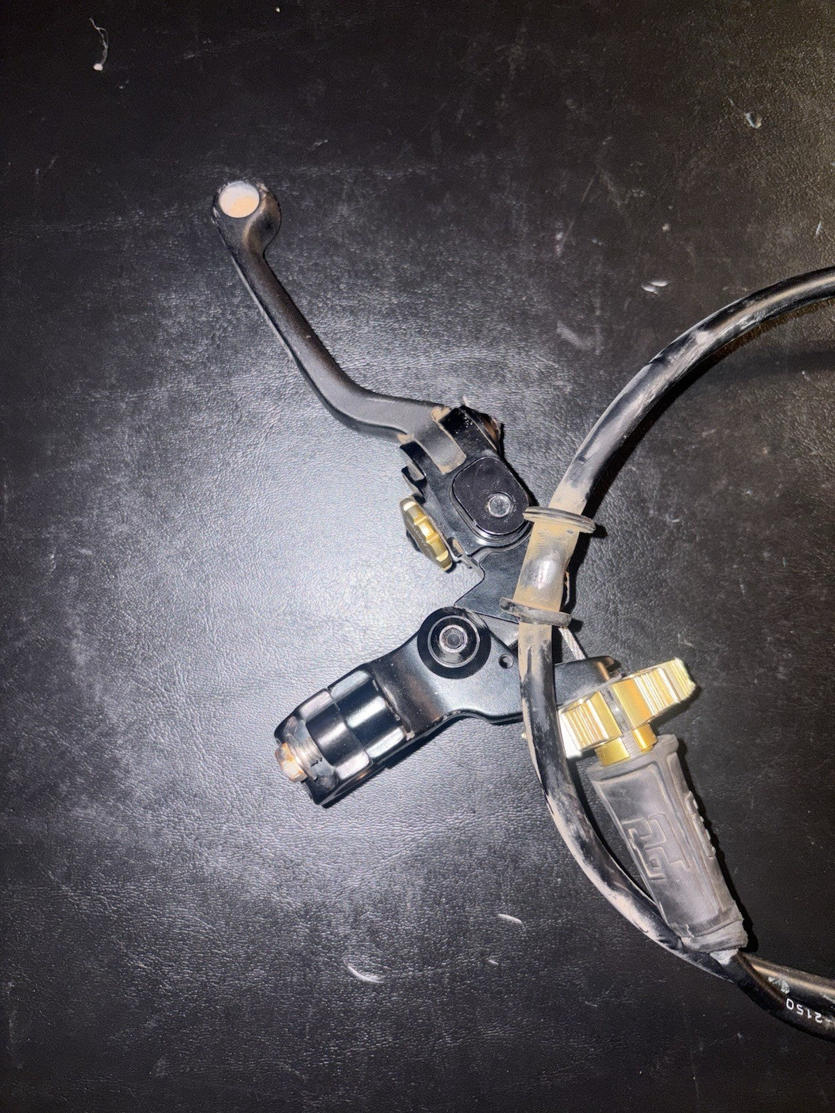 2010-2013 Yamaha Yz450f Pro Taper  Clutch Perch Lever Mount Cable Assembly