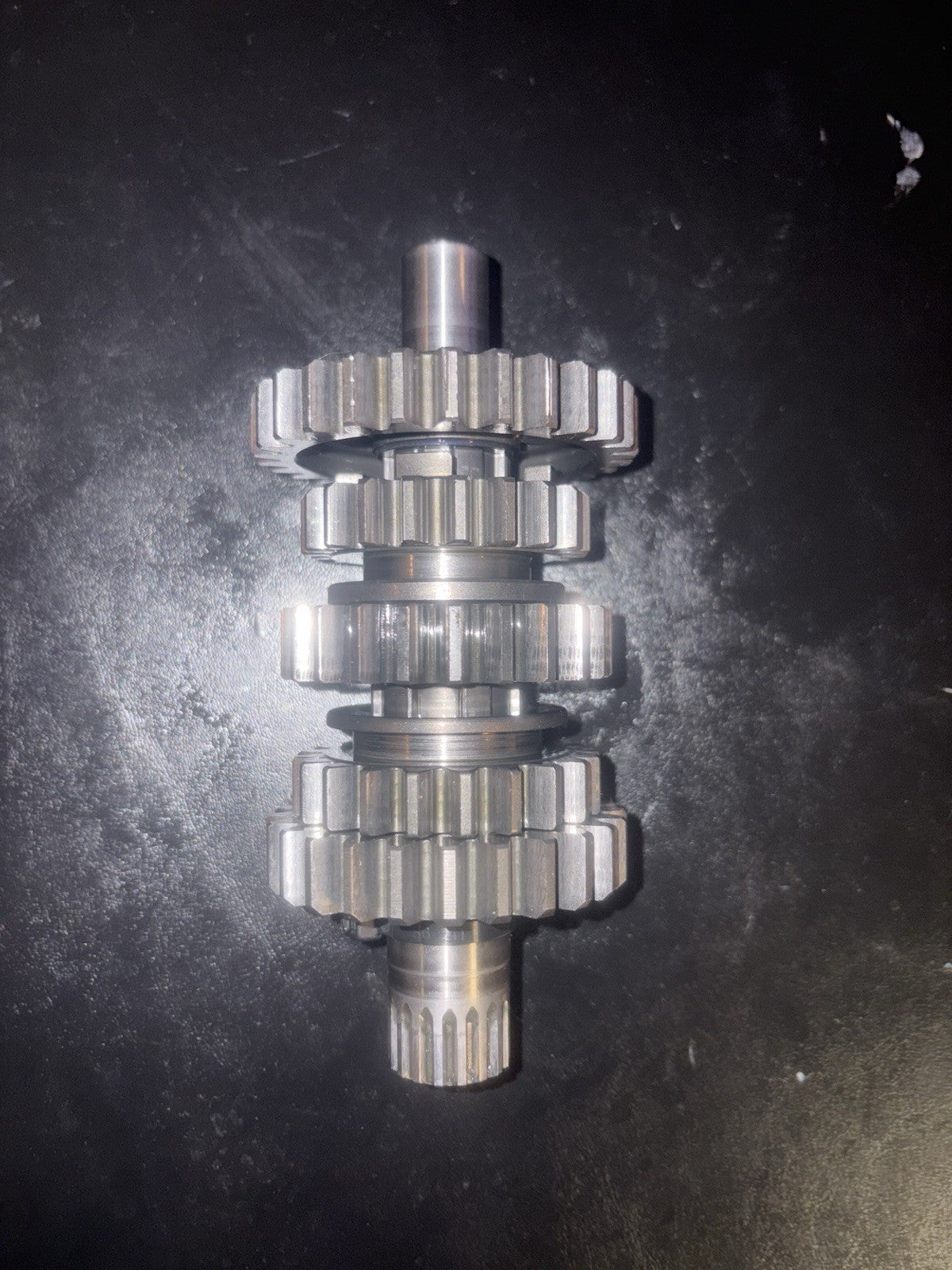 2000 Honda CR250R Transmission Countershaft Counter Shaft Gears Gear Complete