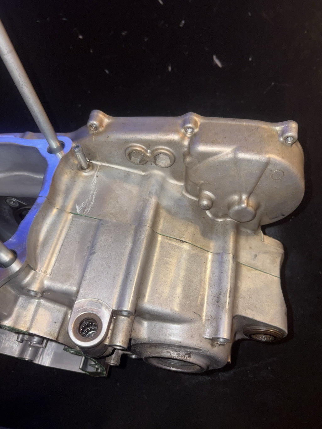 2008 Honda Crf450r OEM Engine Motor Crankcase Cases Block Bottom End Set Pair