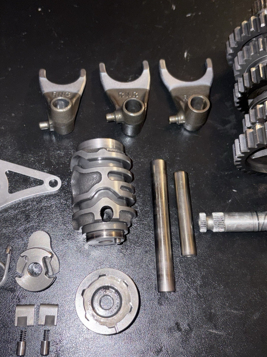 2006 Honda CRF250R OEM Shift Mechanism Transmission Assembly Gears Complete